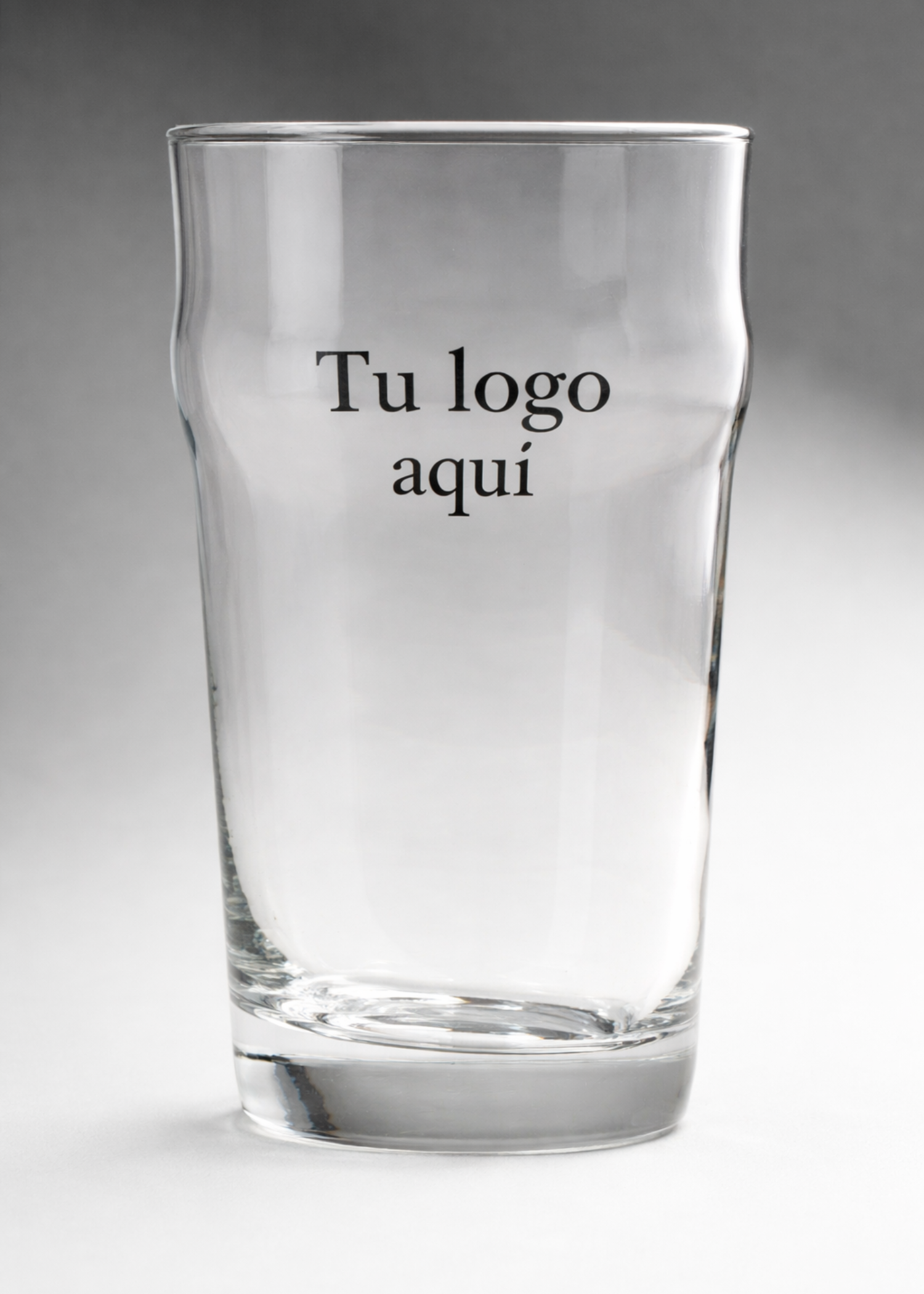Vaso para cerveza de vidrio transparente personalizado Ámsterdam 470 ml