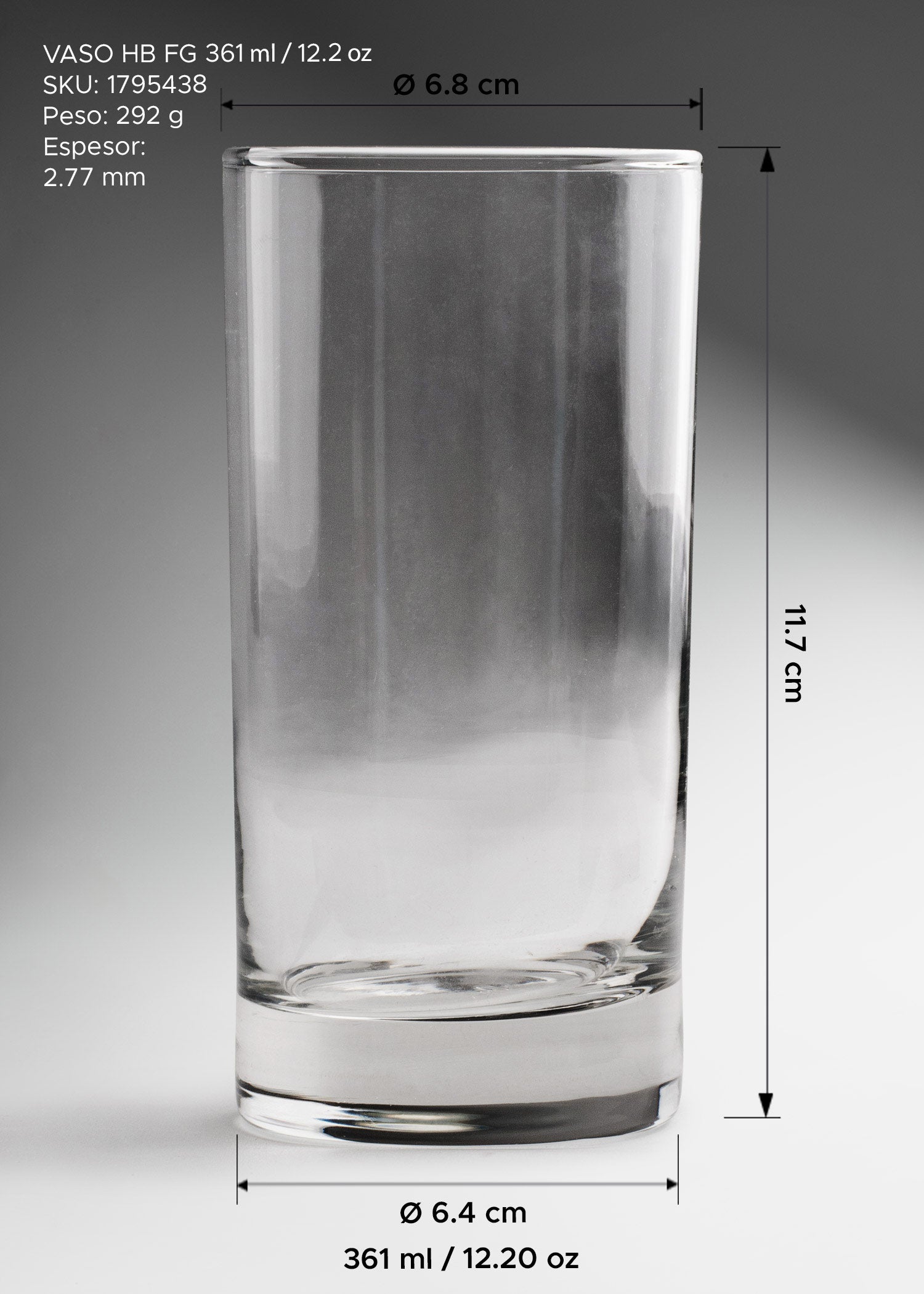 precio vaso highball maha