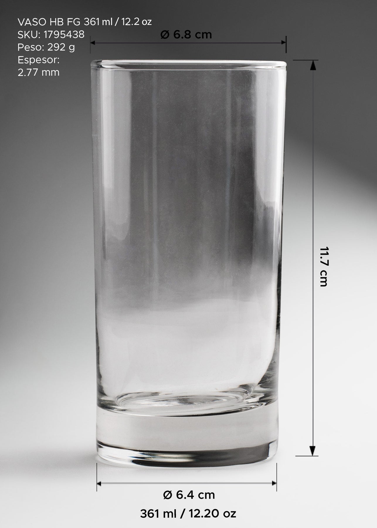 precio vaso highball maha