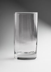 Vaso para jugo de cristal transparente fondo grueso ideal para restaurante, cafetería y bebidas 230 ml