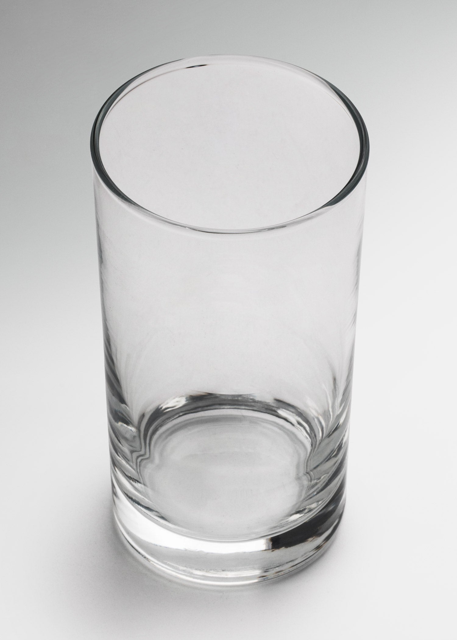 Vaso para jugo de cristal transparente fondo grueso 230 ml