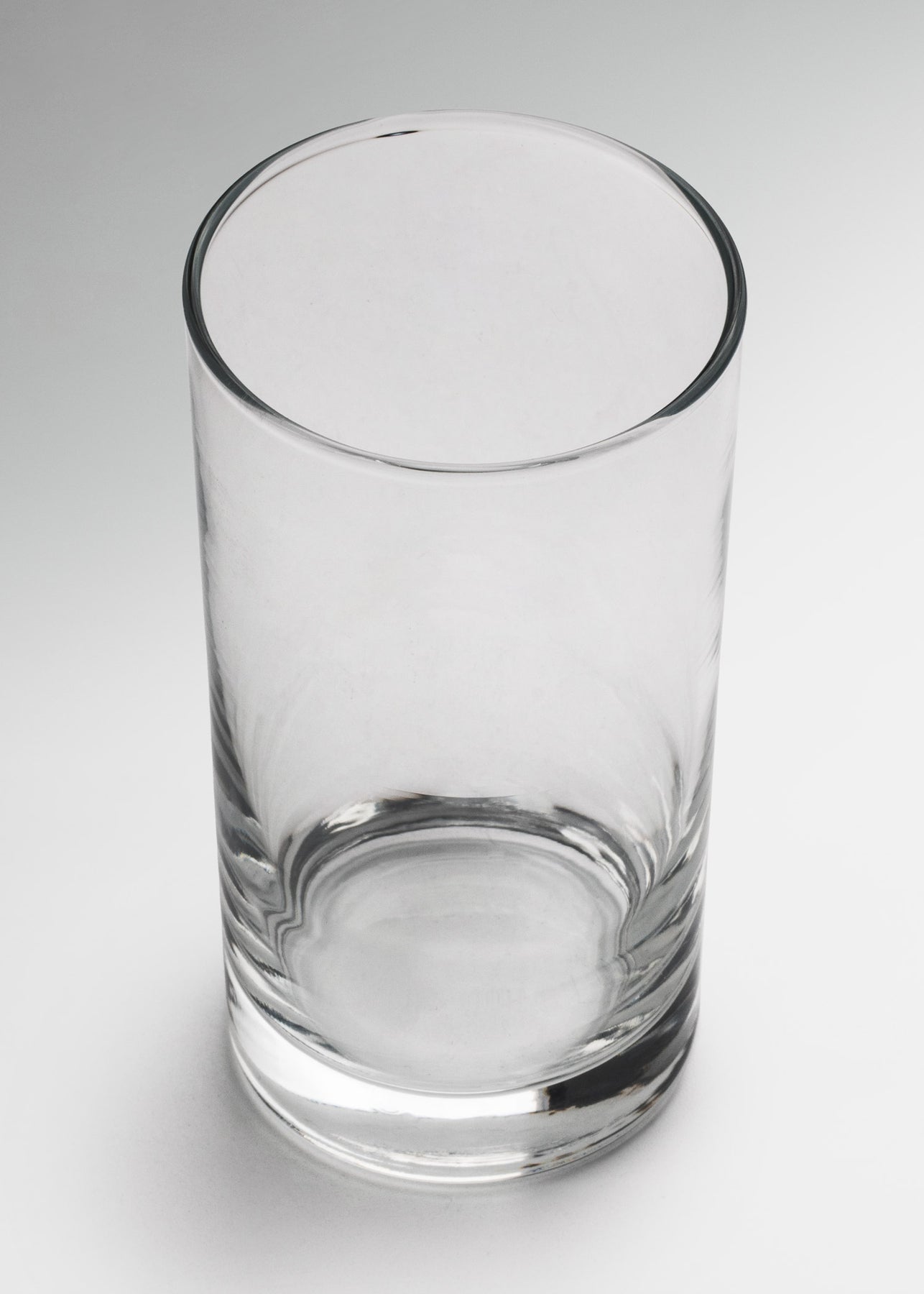 Vaso para jugo de cristal transparente fondo grueso 230 ml