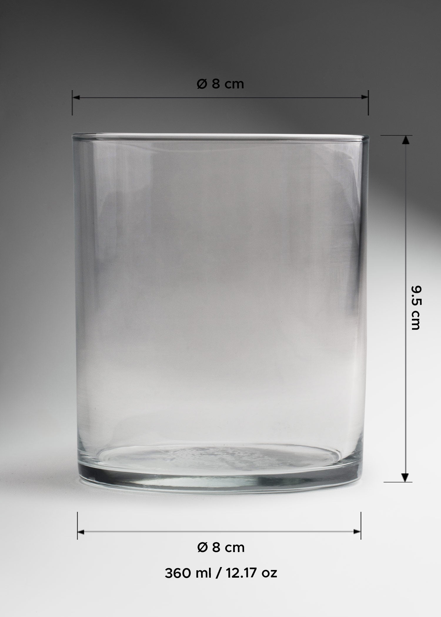 precio vaso de vidrio maha