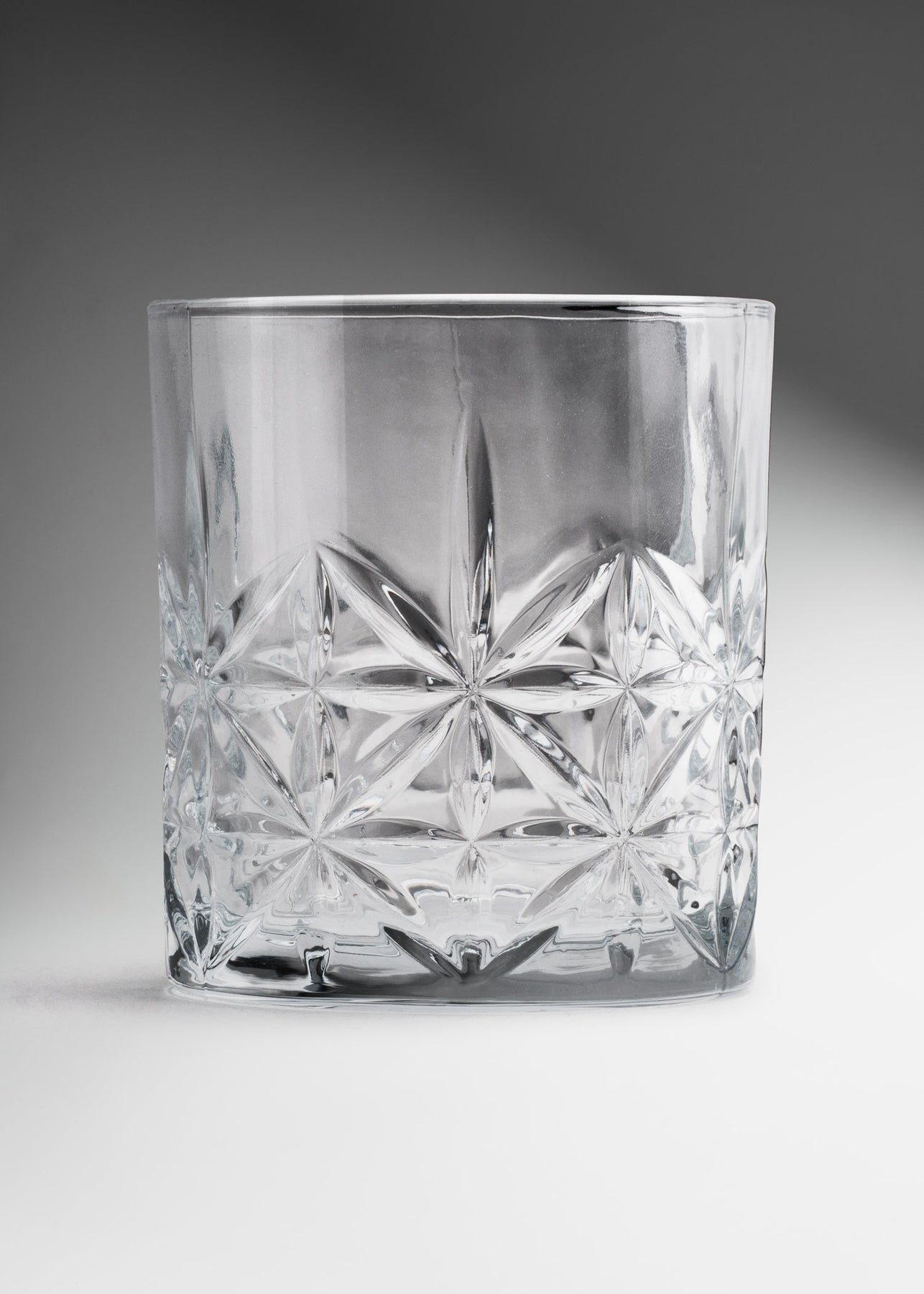 Vaso de vidrio transparente Old Fashion Liam 350 ml