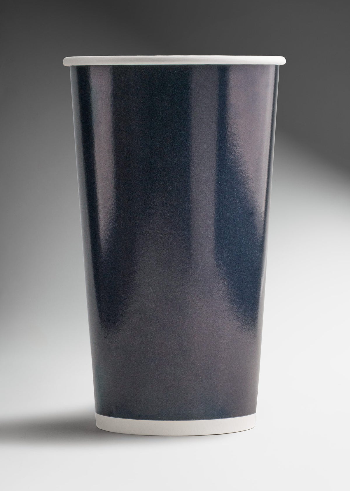 Vaso de papel para bebida frÃ­a azul 44 oz