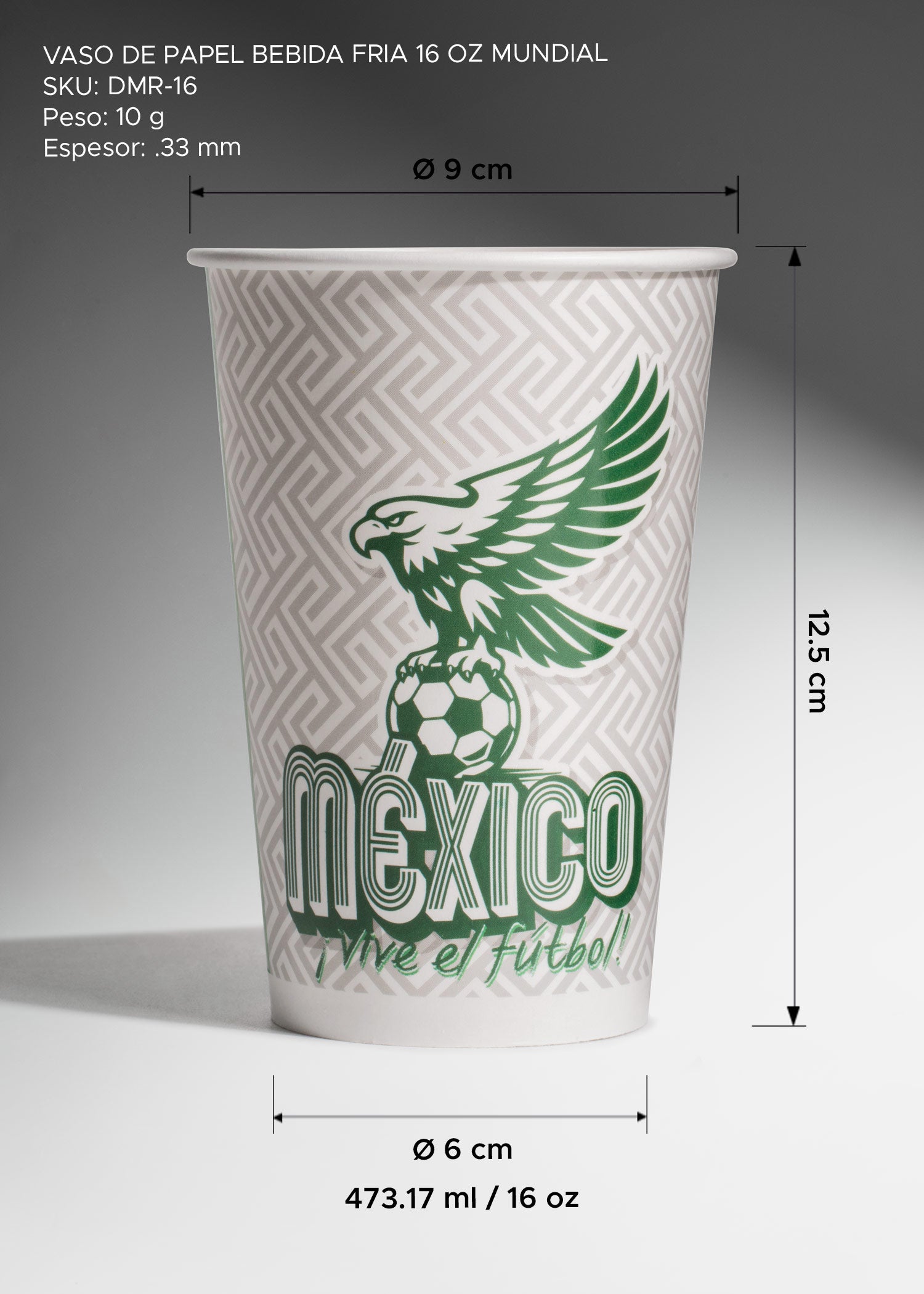 precio vaso desechable mundial maha