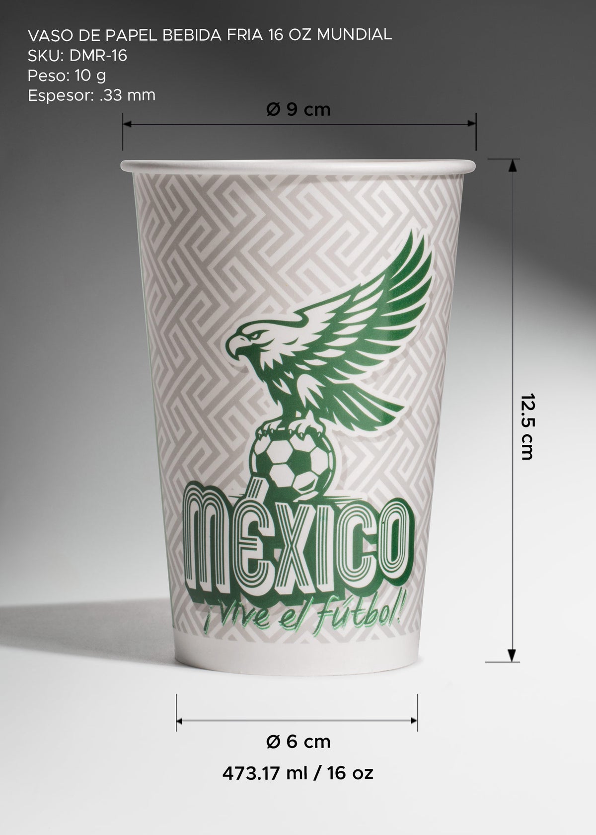precio vaso desechable mundial maha