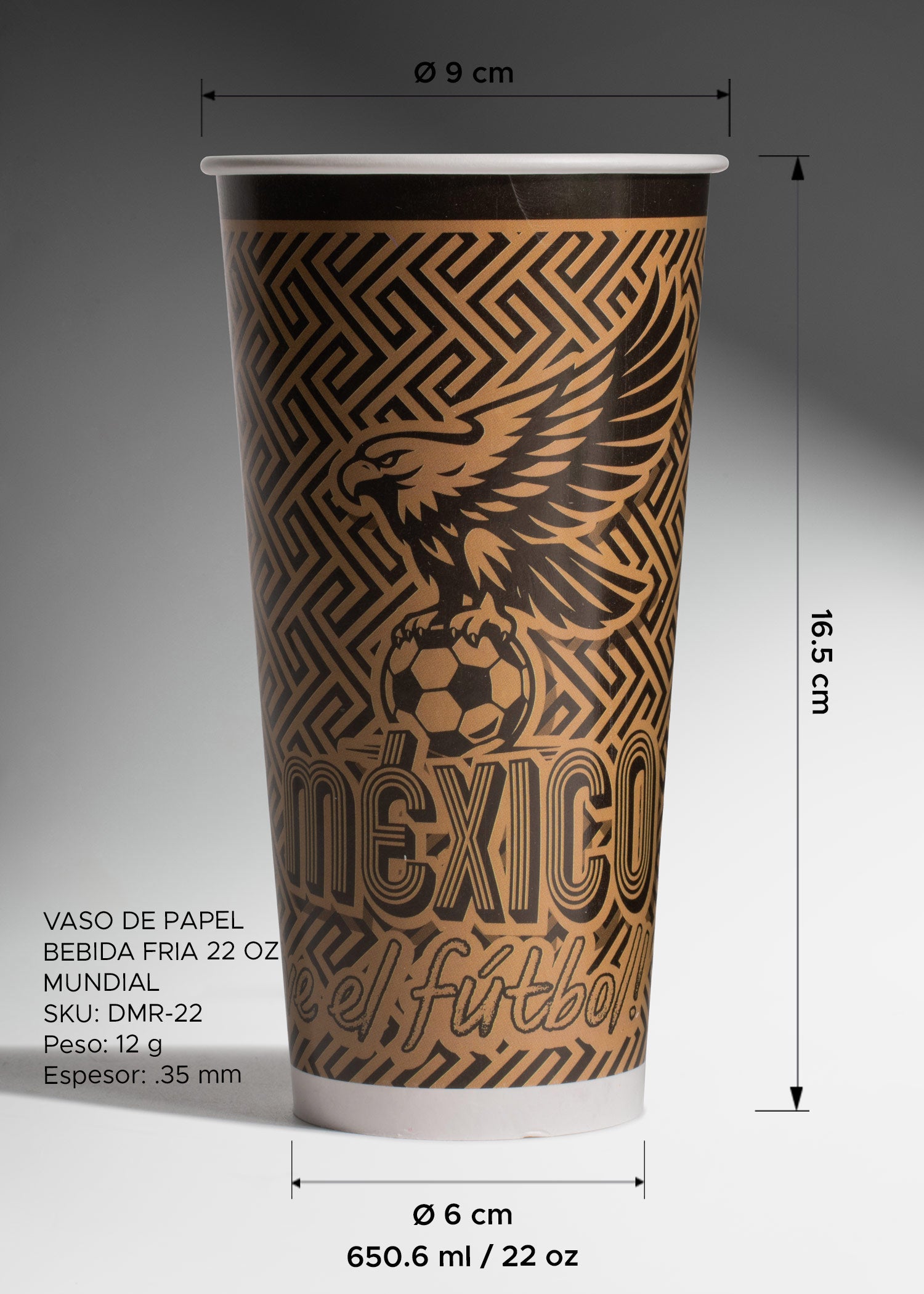 precio vasos desechables maha