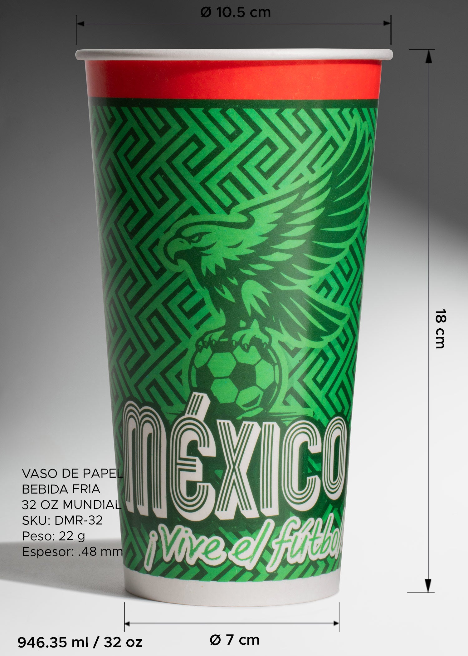 precio vaso desechable mundial maha