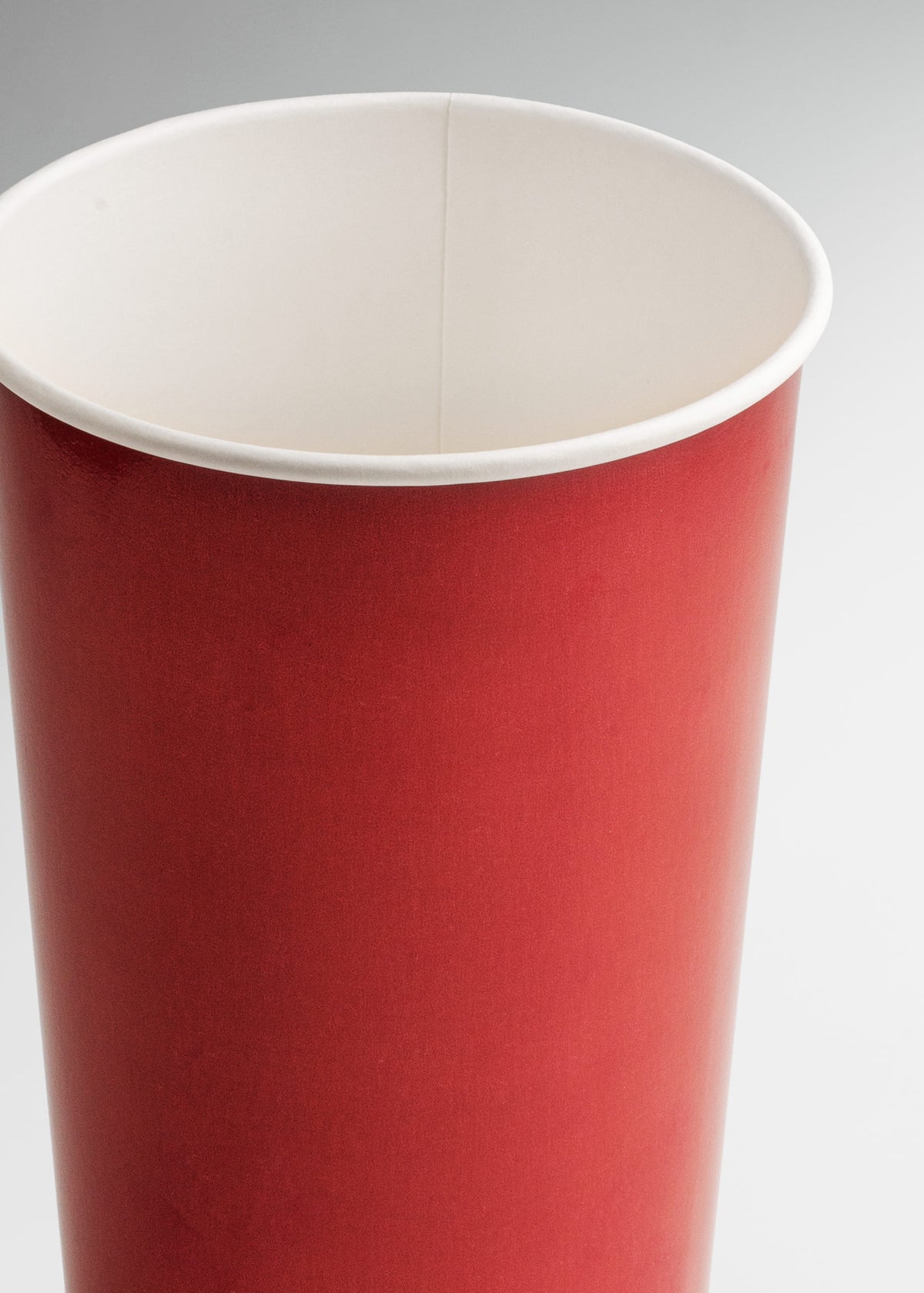 Vaso de papel para bebida frÃ­a rojo 44 oz