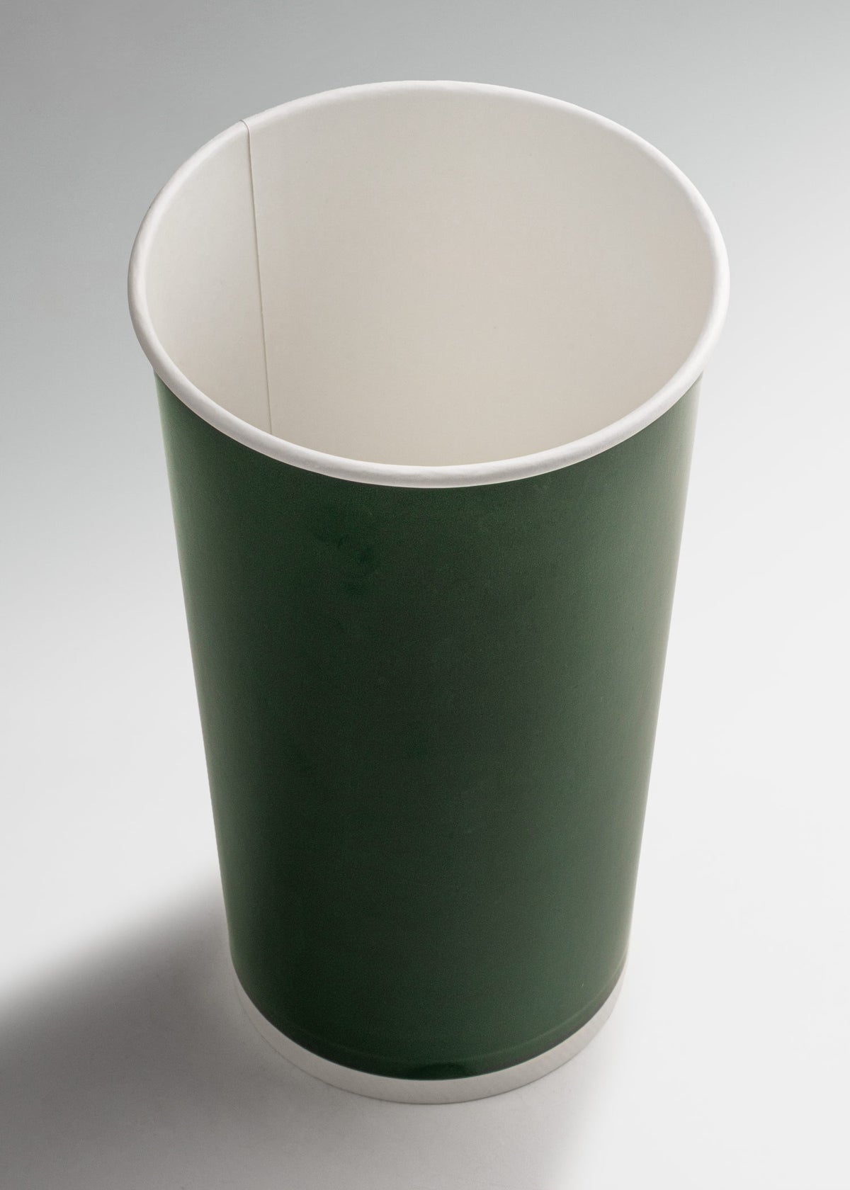 Vaso de papel para bebida frÃ­a verde 44 oz