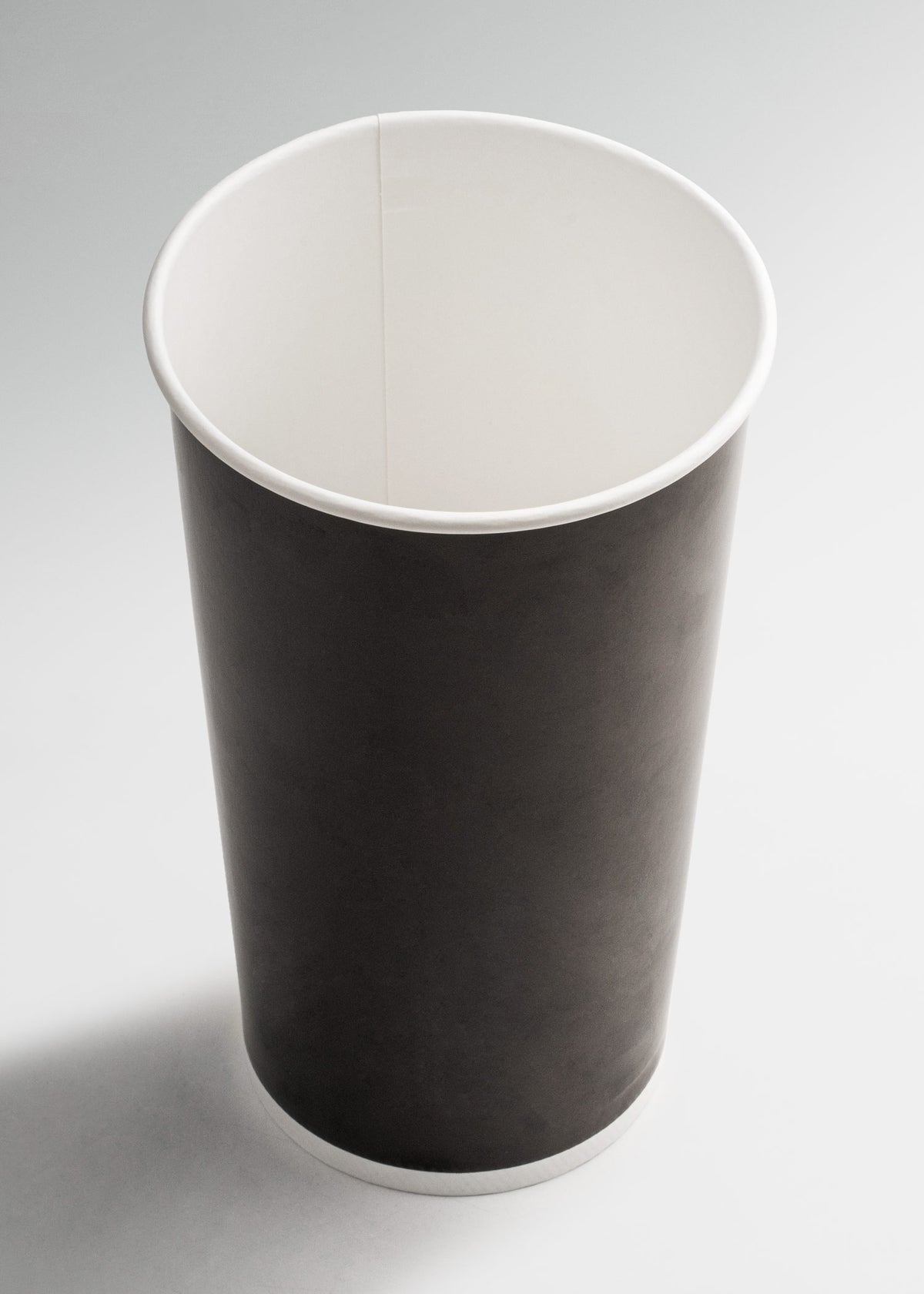 Vaso de papel para bebida frÃ­a negro 44 oz