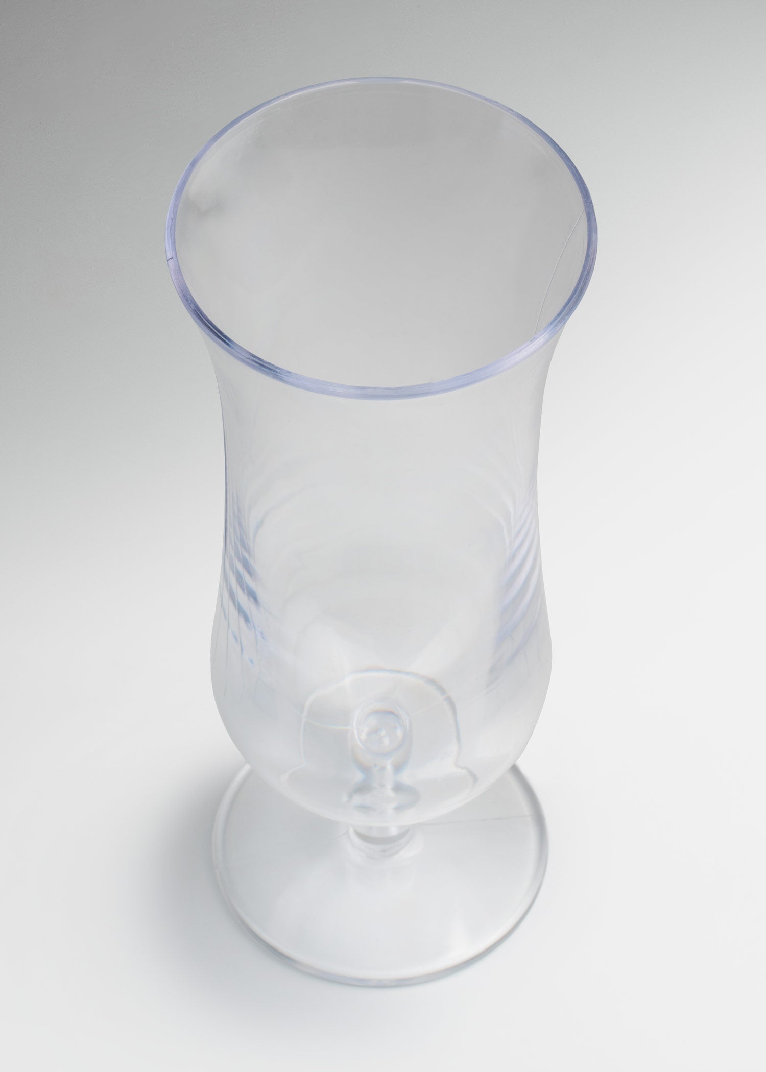 Vaso de plástico (policarbonato) transparente Huracán 350 ml