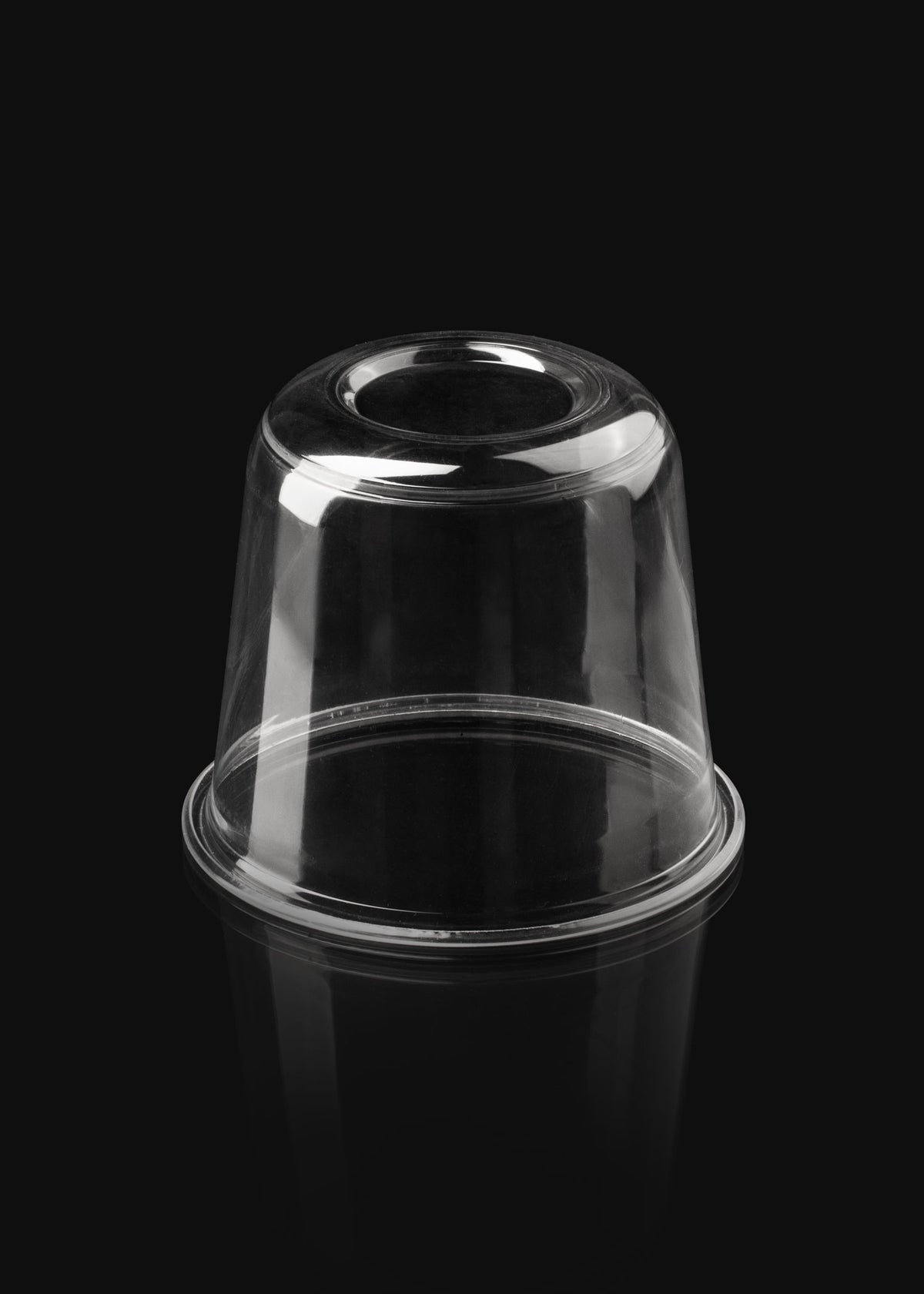 Uso profesional de Vaso de polietileno transparente U Pet 12 oz en cafeterias, restaurantes, juguerias, neverias, delivery y eventos