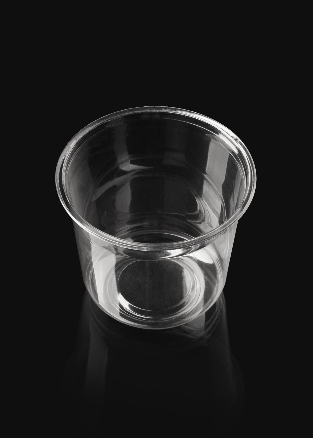 Uso profesional de Vaso de polietileno transparente U Pet 12 oz en cafeterias, restaurantes, juguerias, neverias, delivery y eventos