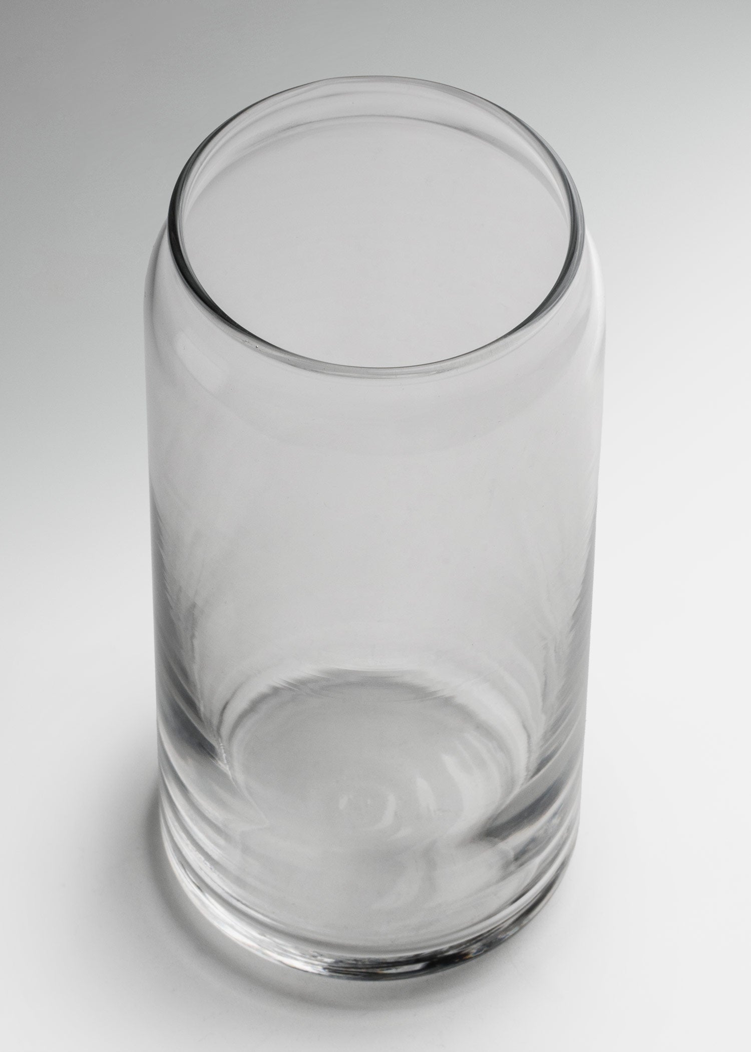 Vaso tipo lata de vidrio para café frío y cold brew