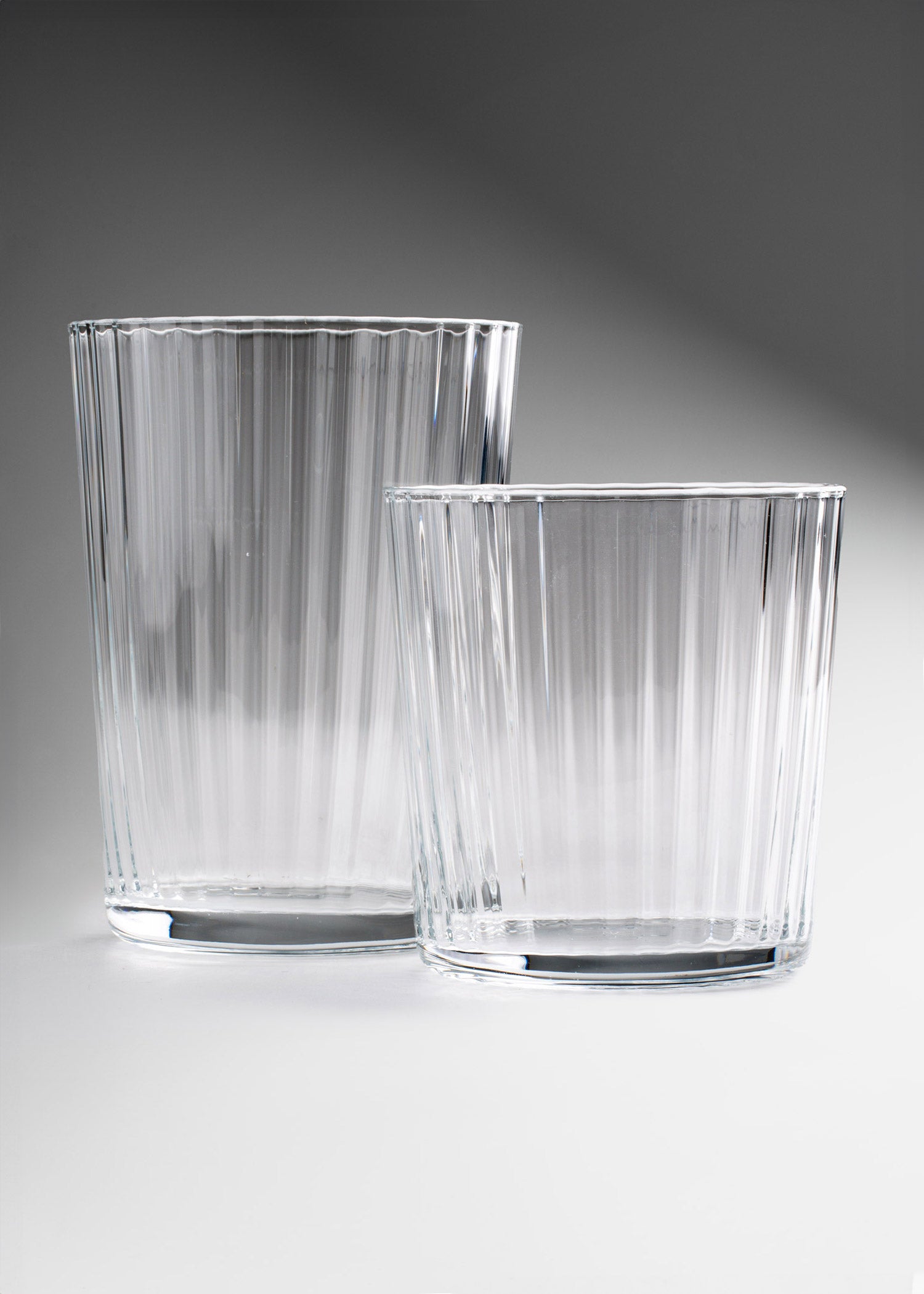 Vaso de vidrio coleccion maha