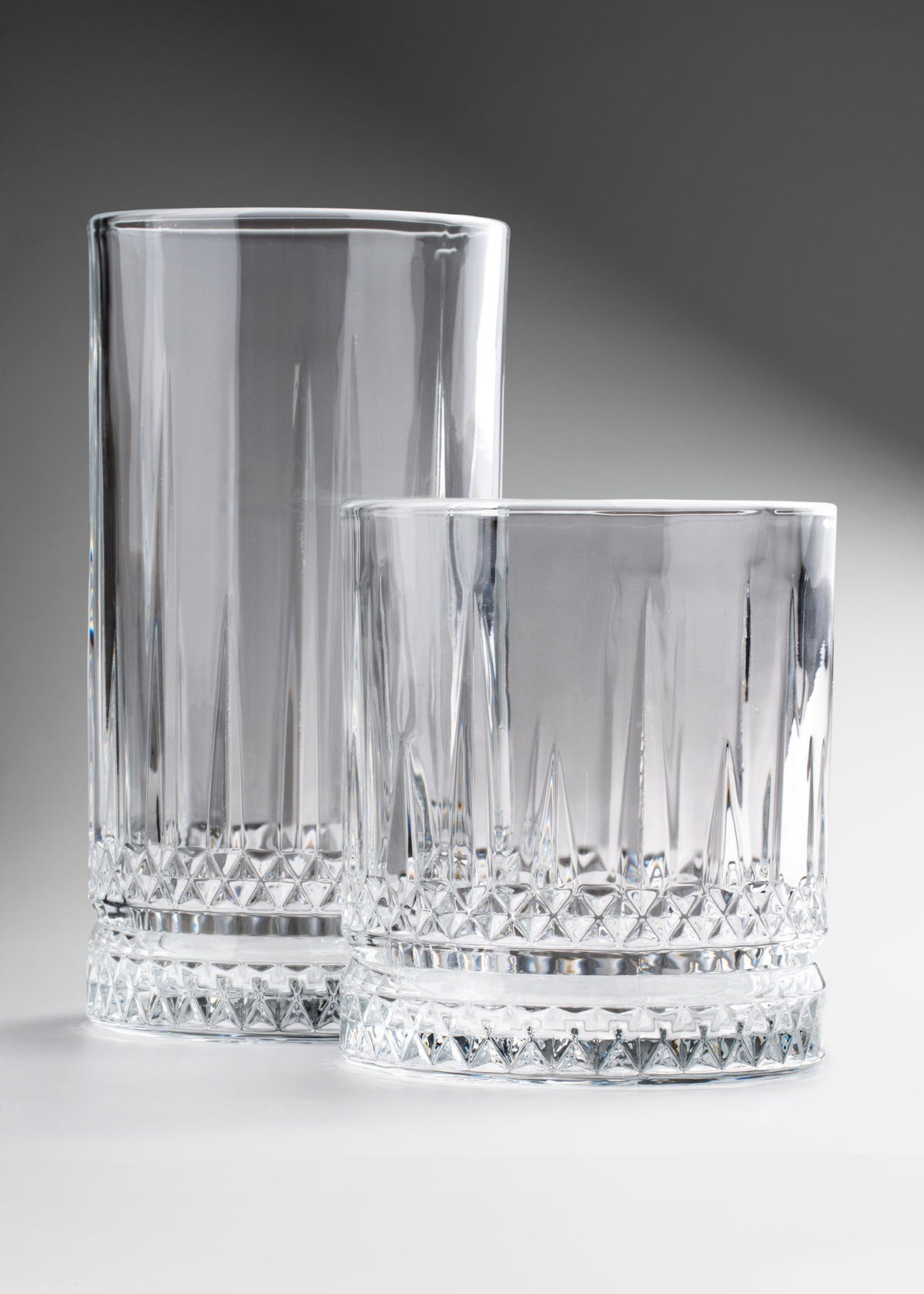 Vaso de vidrio coleccion maha
