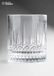 Vaso de vidrio transparente Malfi O.F. 370 ml