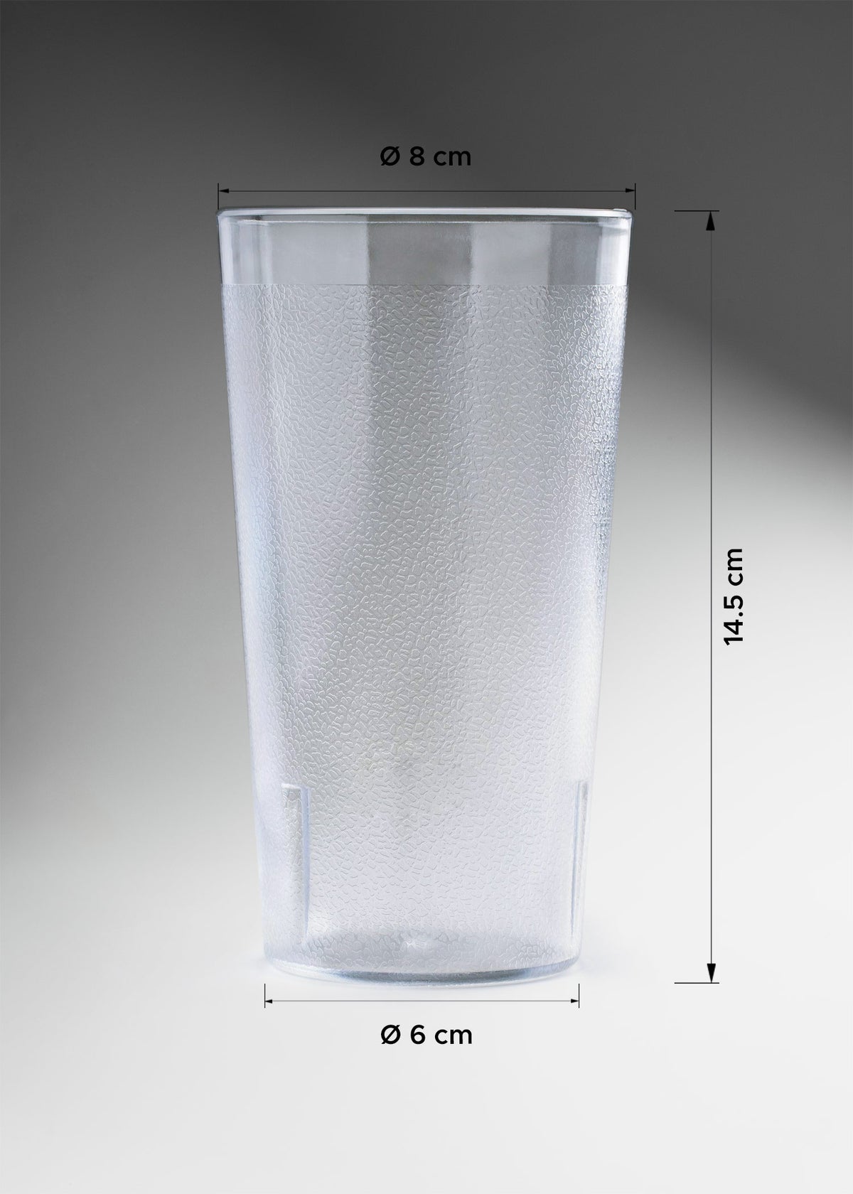 vaso policarbonato medidas maha
