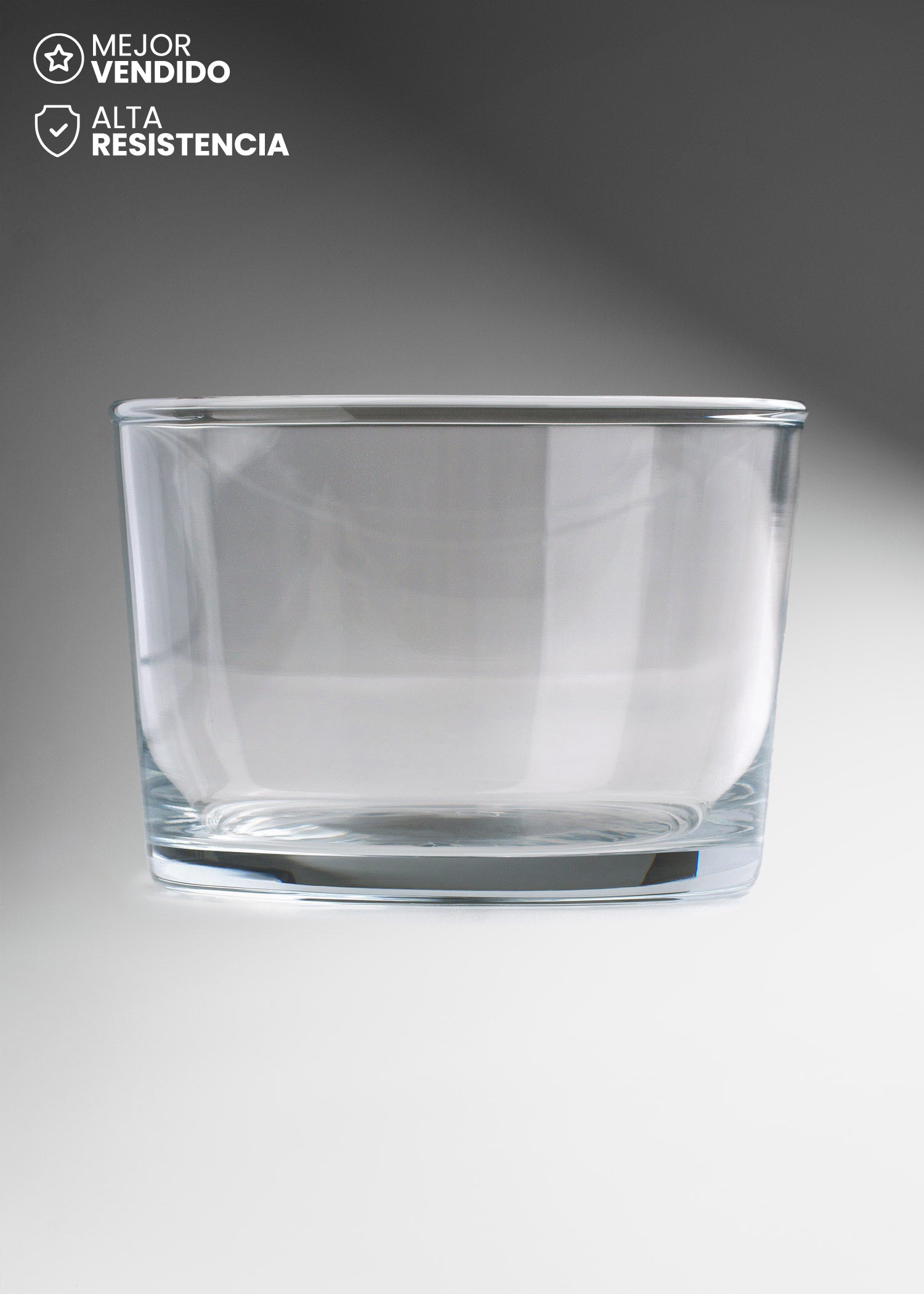 Vaso Bistró sidra mini vidrio templado 220 ml