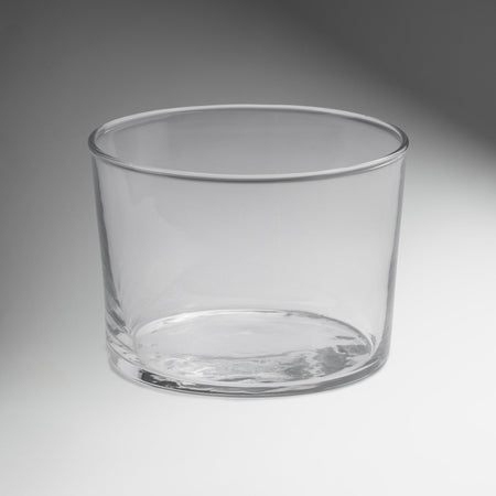 Vaso para vela de vidrio templado transparente Yet sidra 230 ml