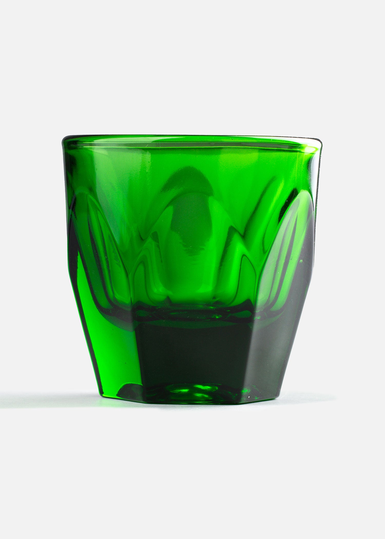 Vaso de vidrio para café verde esmeralda Vero Glass