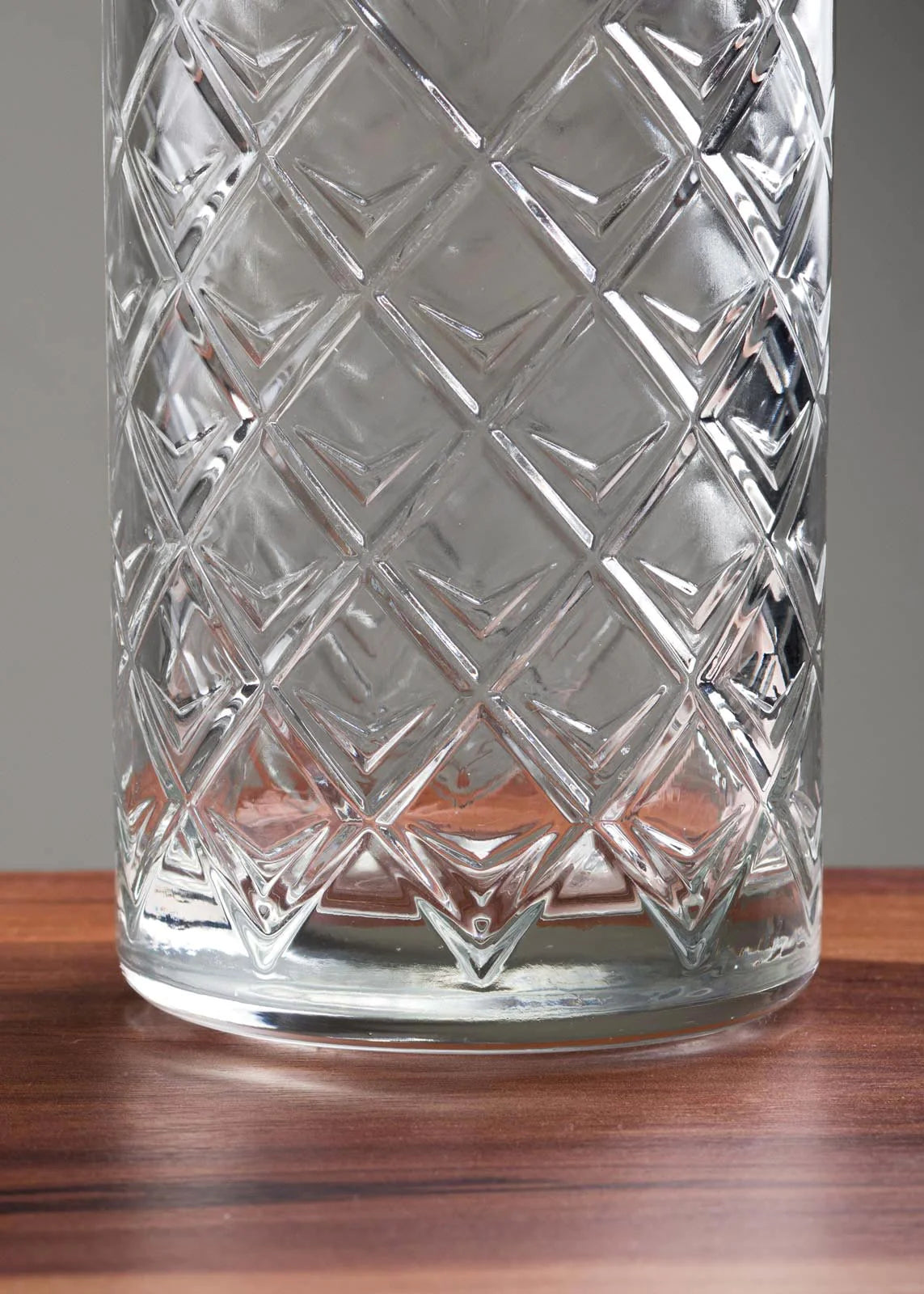Vaso vidrio cortado transparente Paula H.B. 475 ml