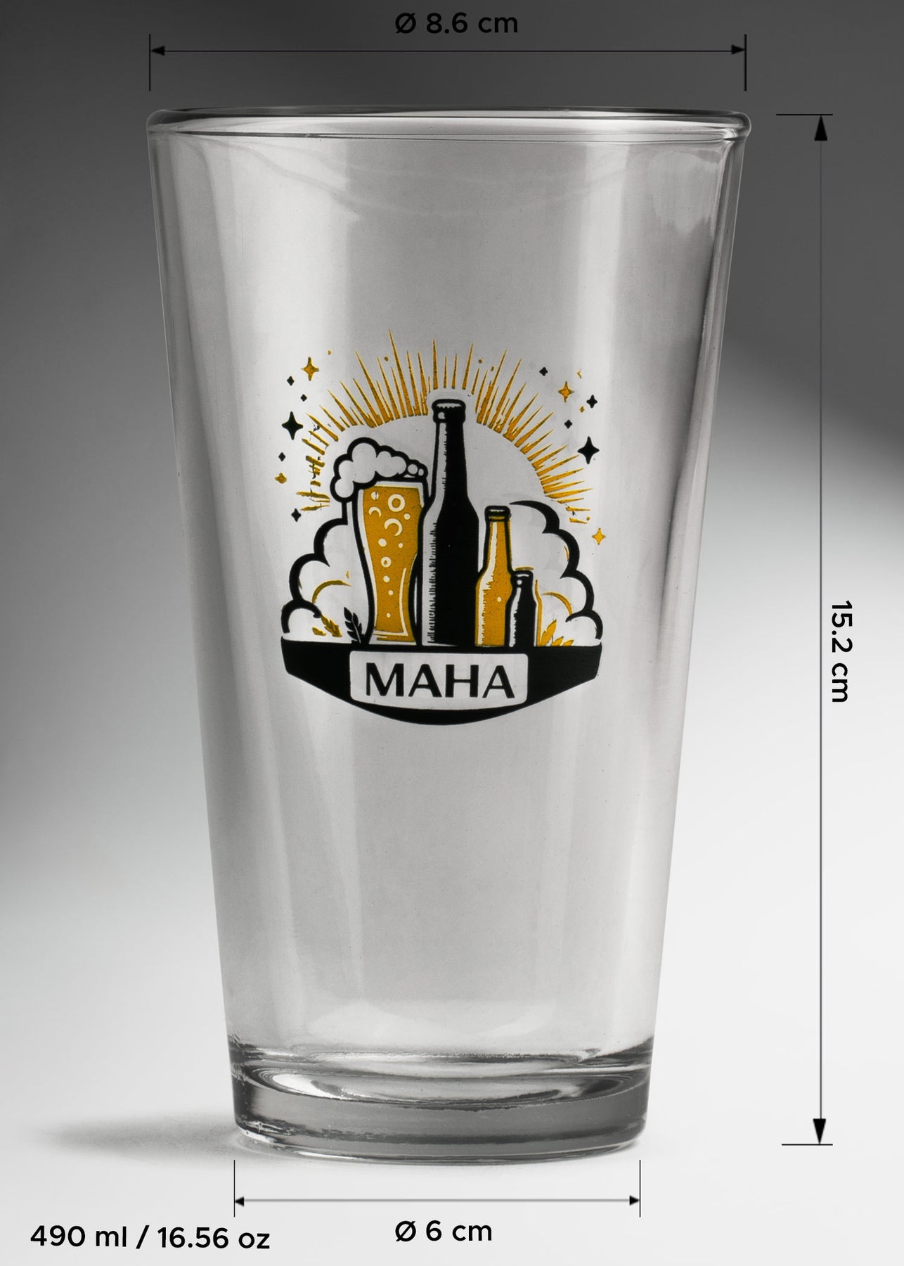 precio vaso personalizado maha