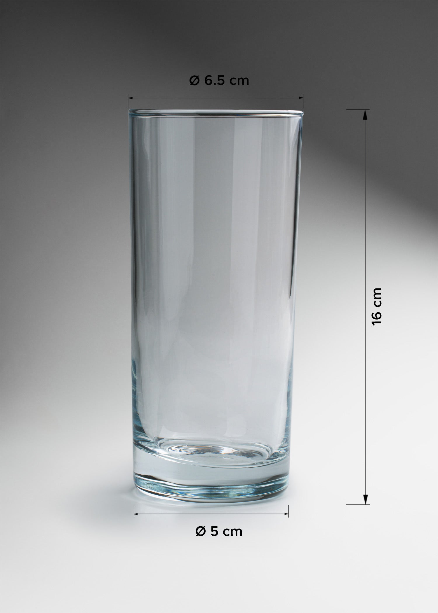 vaso vidrio medidas maha