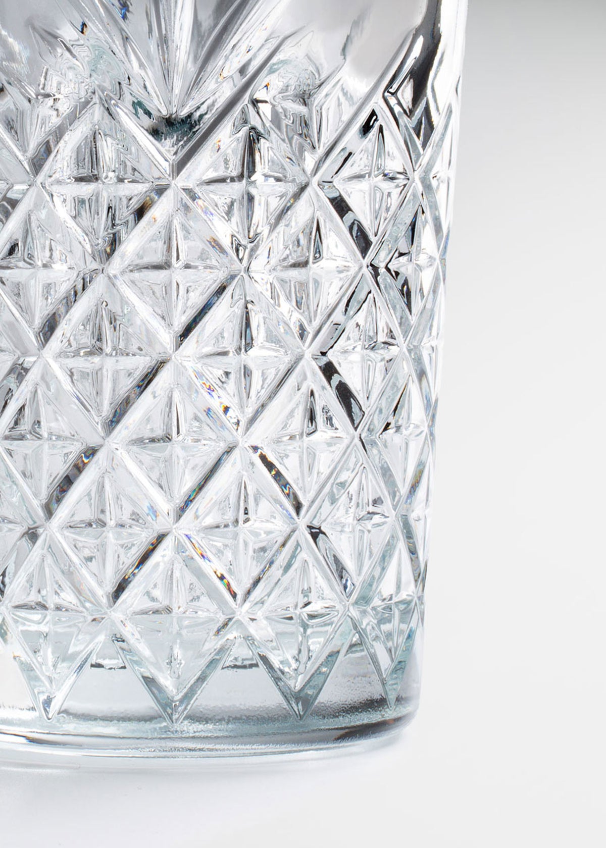 precio vaso vidrio apilable maha