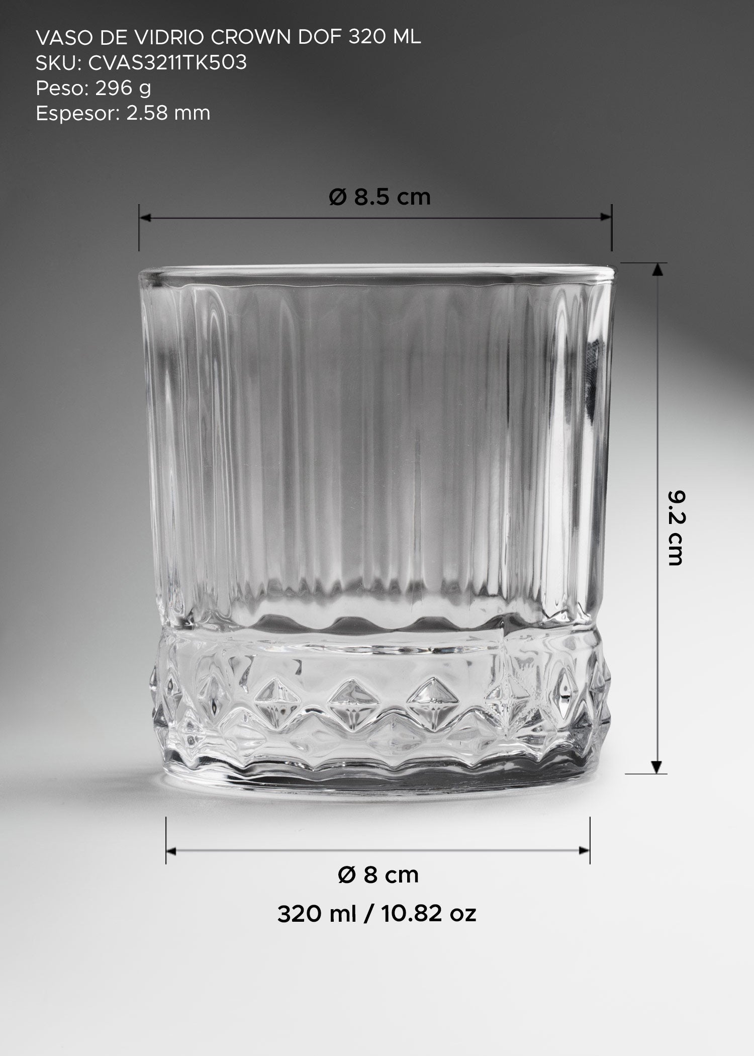 precio vaso old fashion maha
