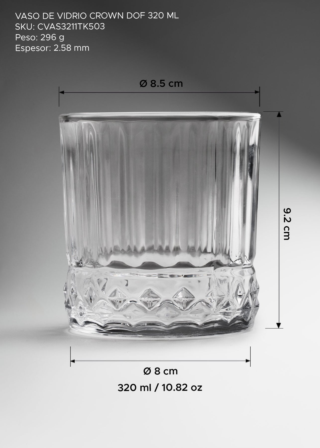 precio vaso old fashion maha