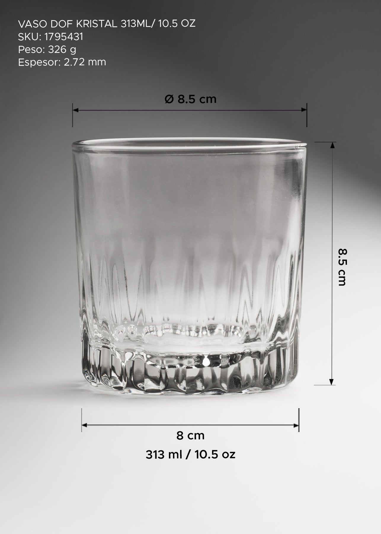 precio vaso old fashion maha