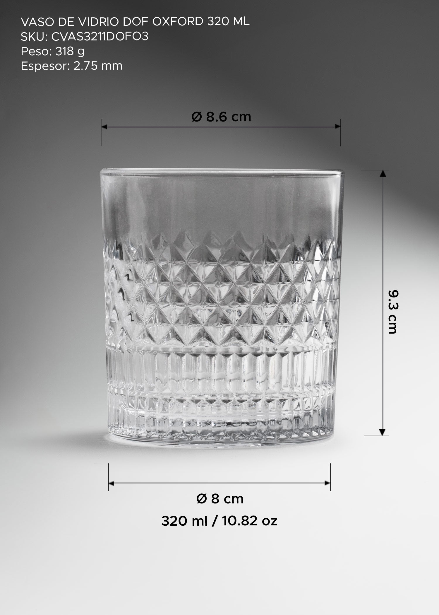 precio vasos old fashion maha