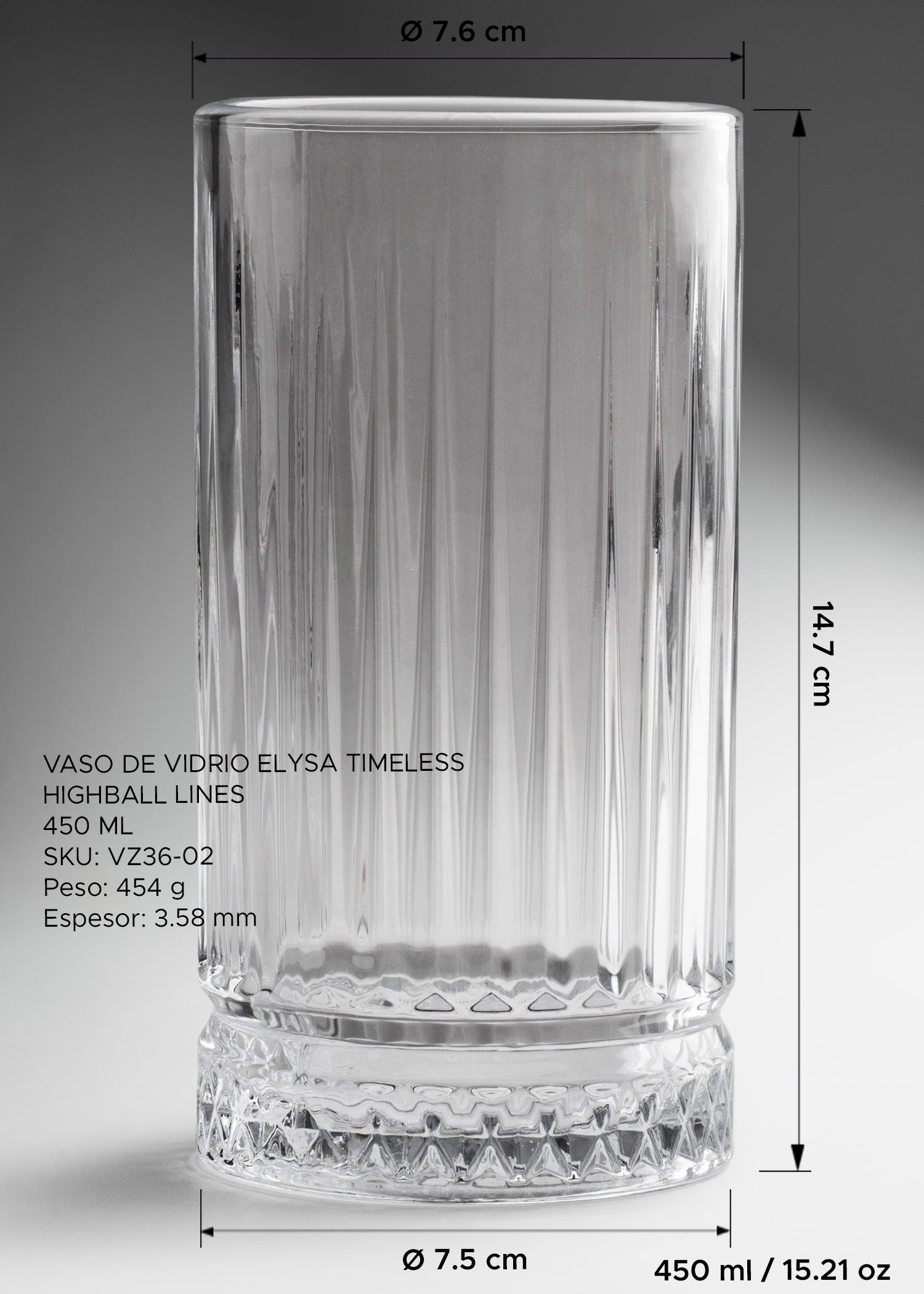 precio vaso highball maha