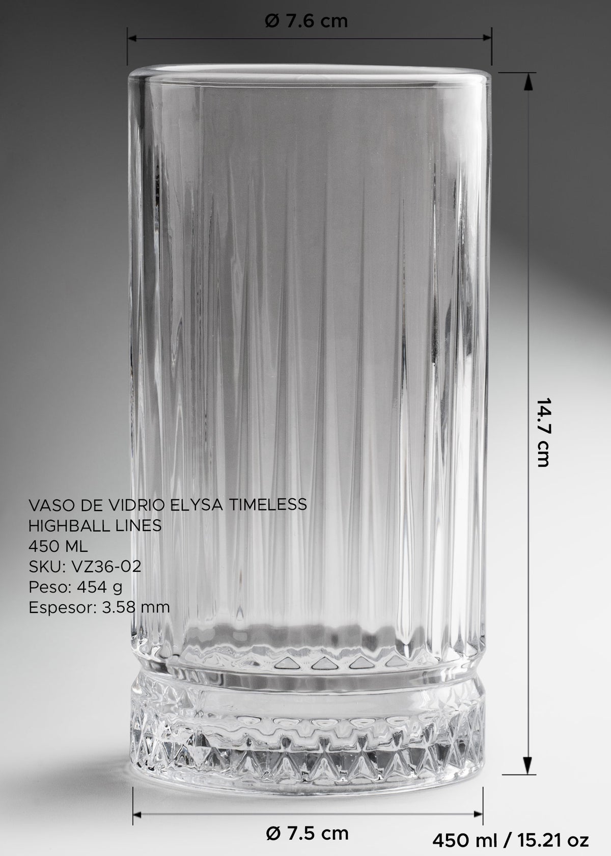 precio vaso highball maha