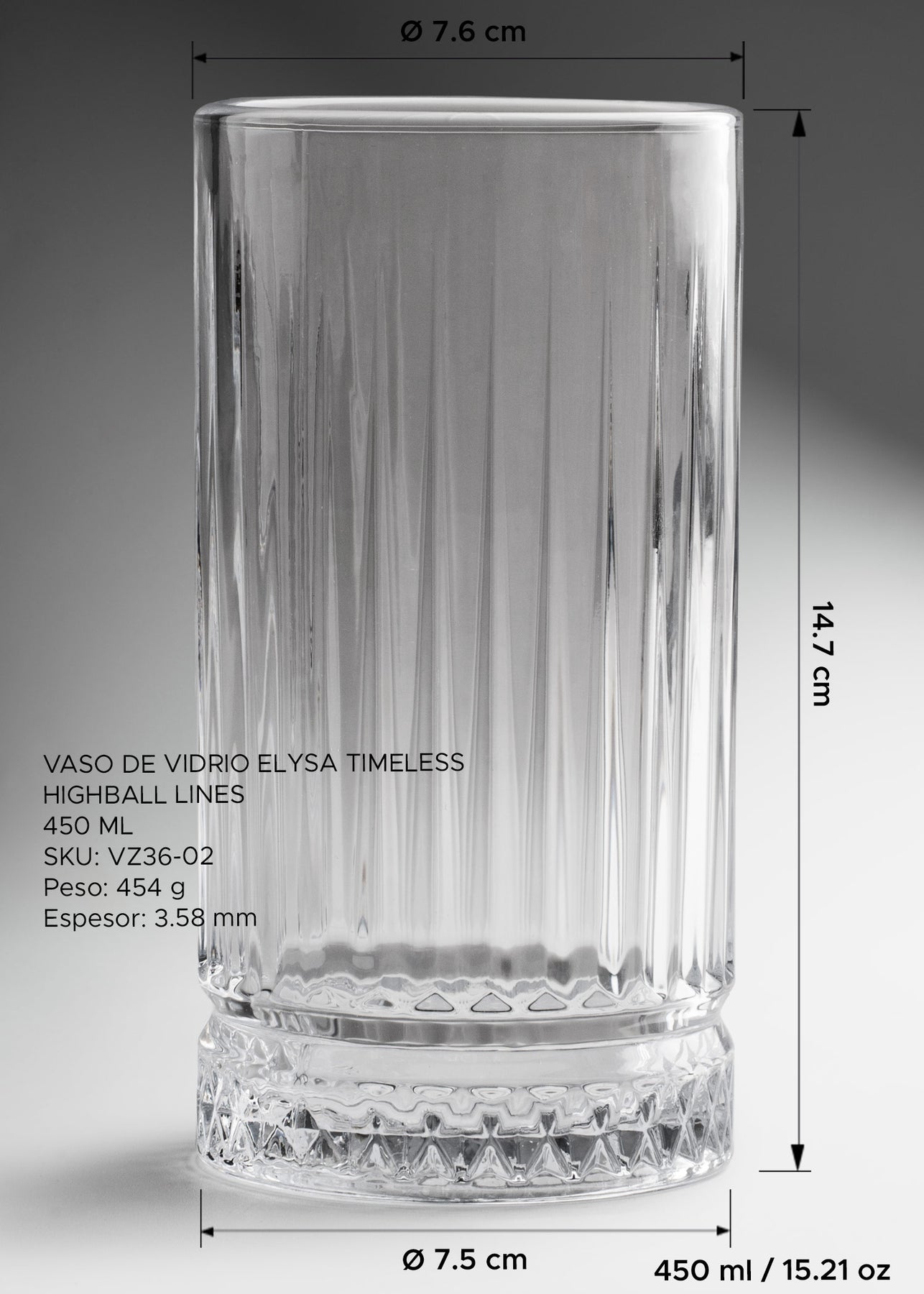 precio vaso highball maha
