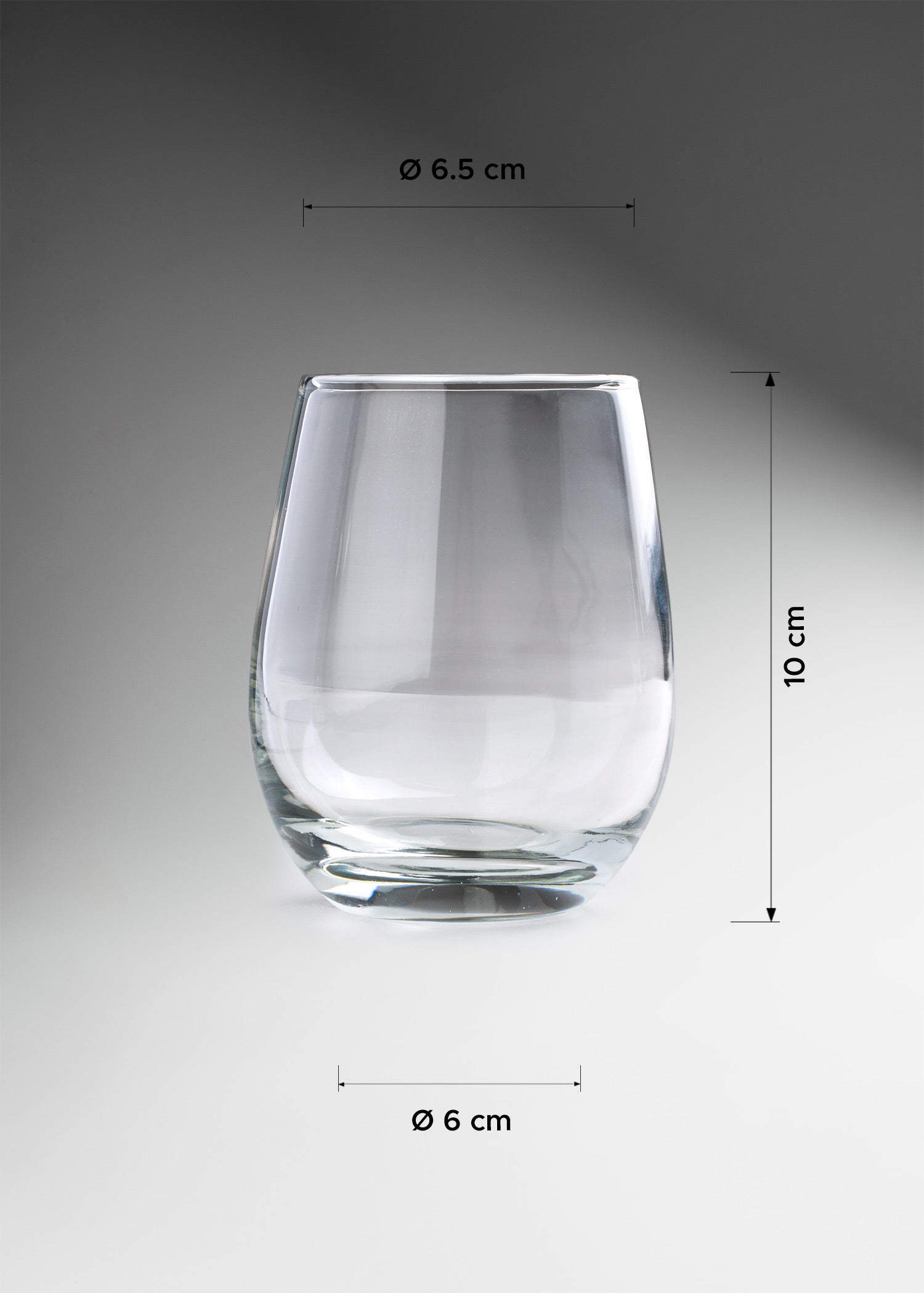 vaso vidrio medidas maha