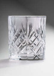 Vaso de vidrio cortado transparente Turín O.F.  310 ml
