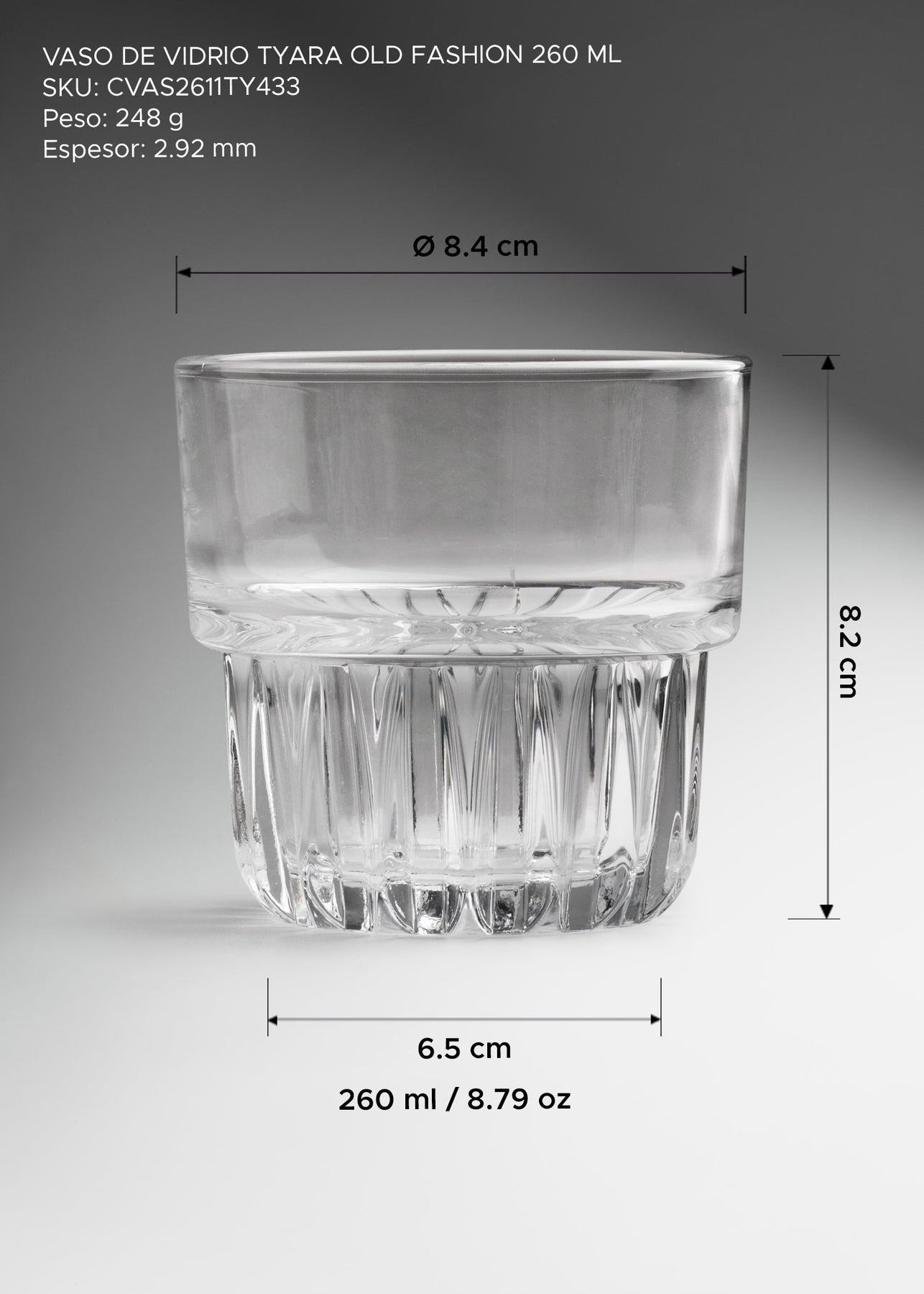 precio vaso old fashion maha