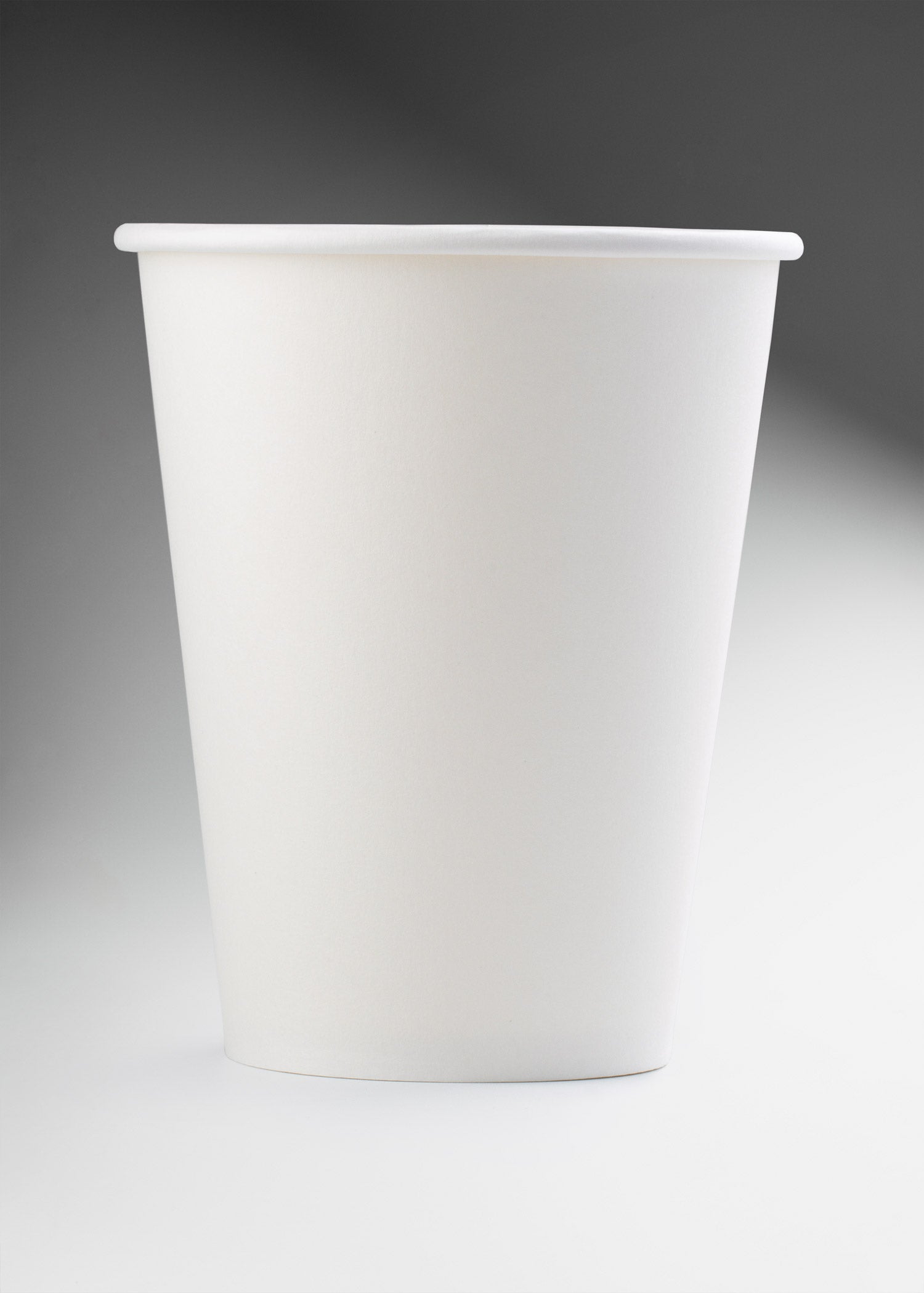 Vasos de papel blanco para bebida caliente KOP 10, 12, 16 Oz