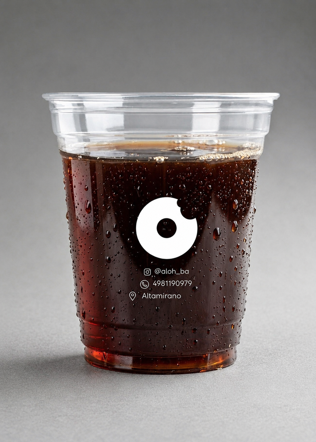 Vasos de plástico /pet  para bebidas frías Frosty Fresh personalizables 20, 16, 12 y 9 oz. Premium