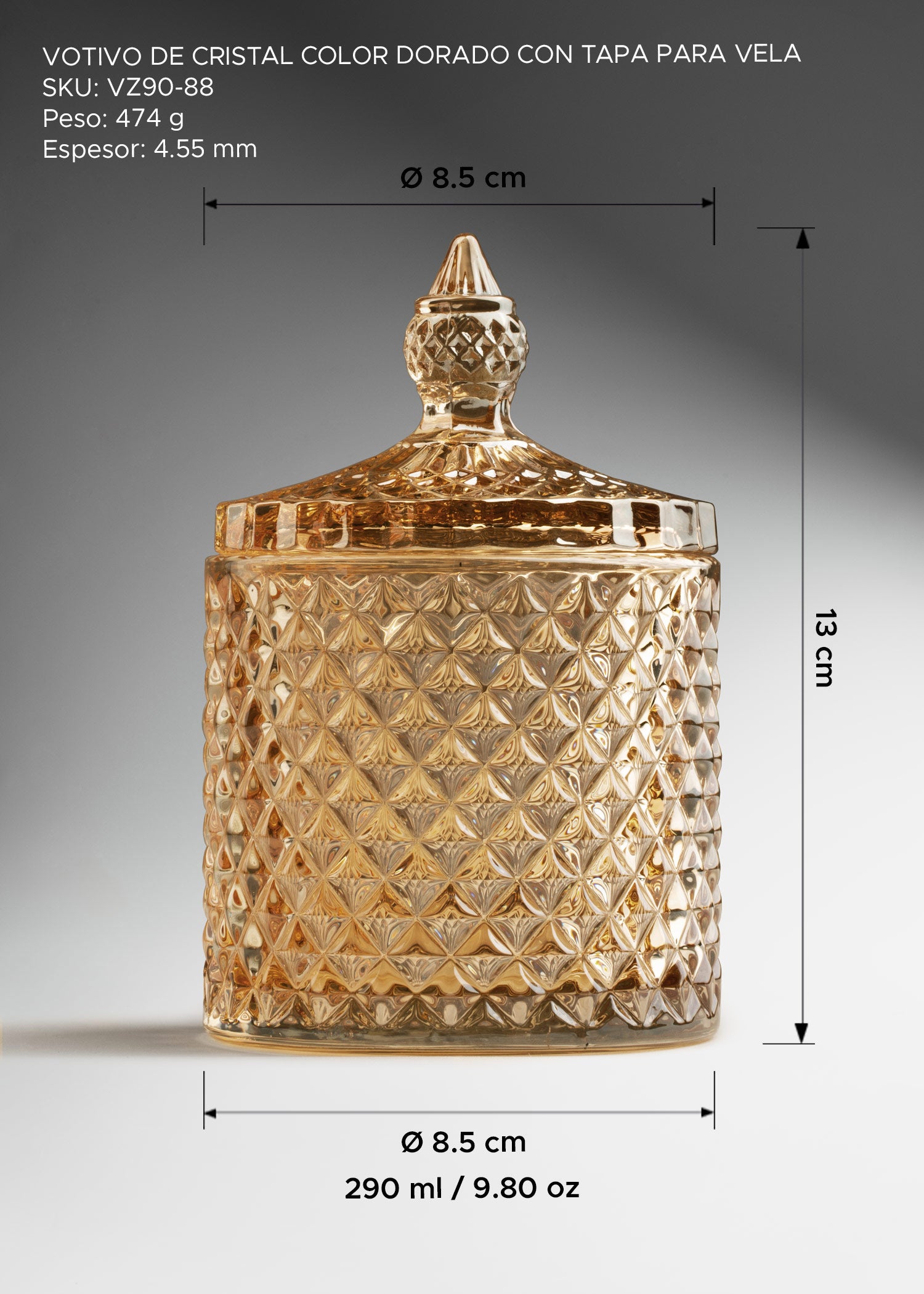 precio porta velas maha