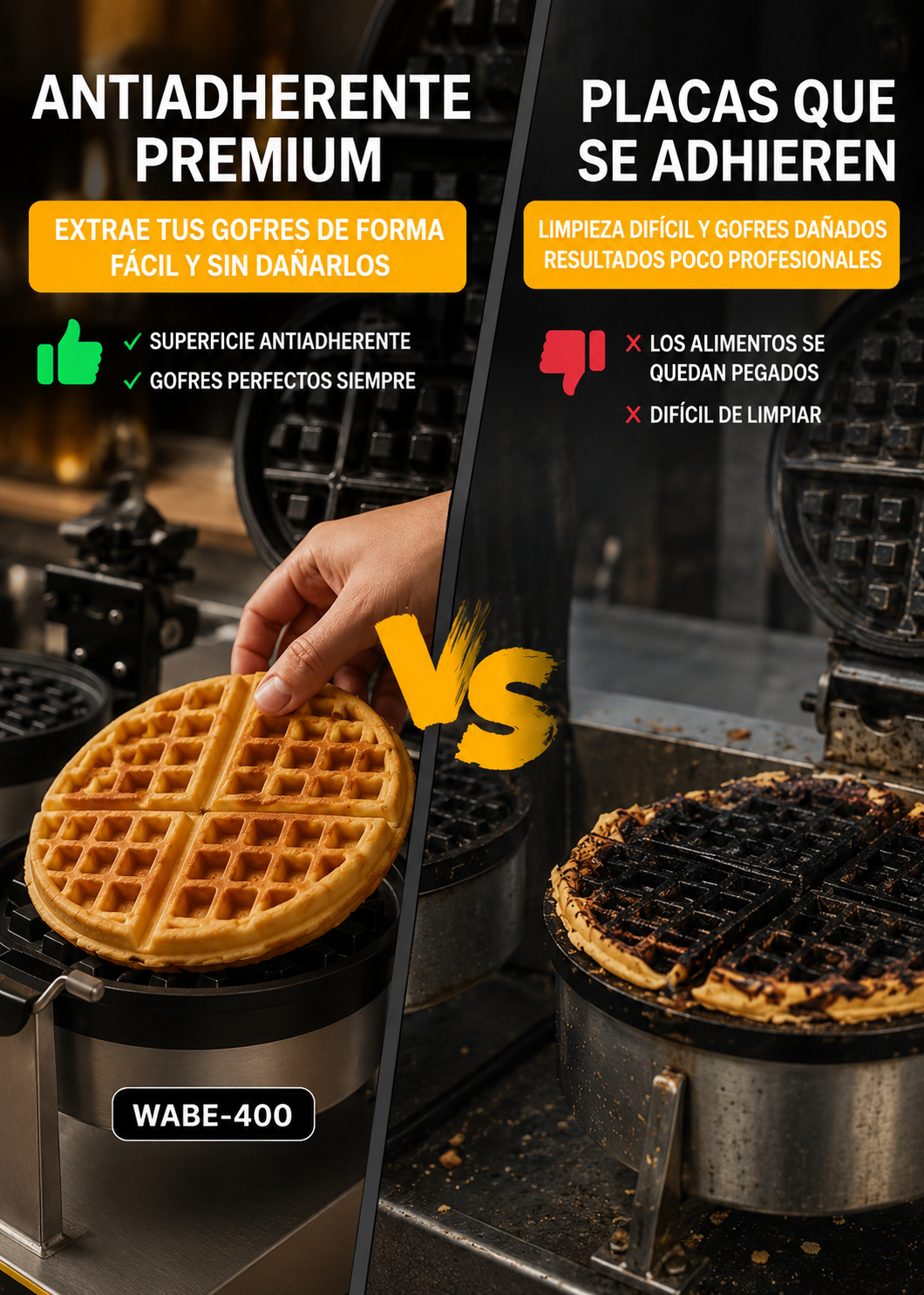 compra wafflera electrica rhino de venta en maha