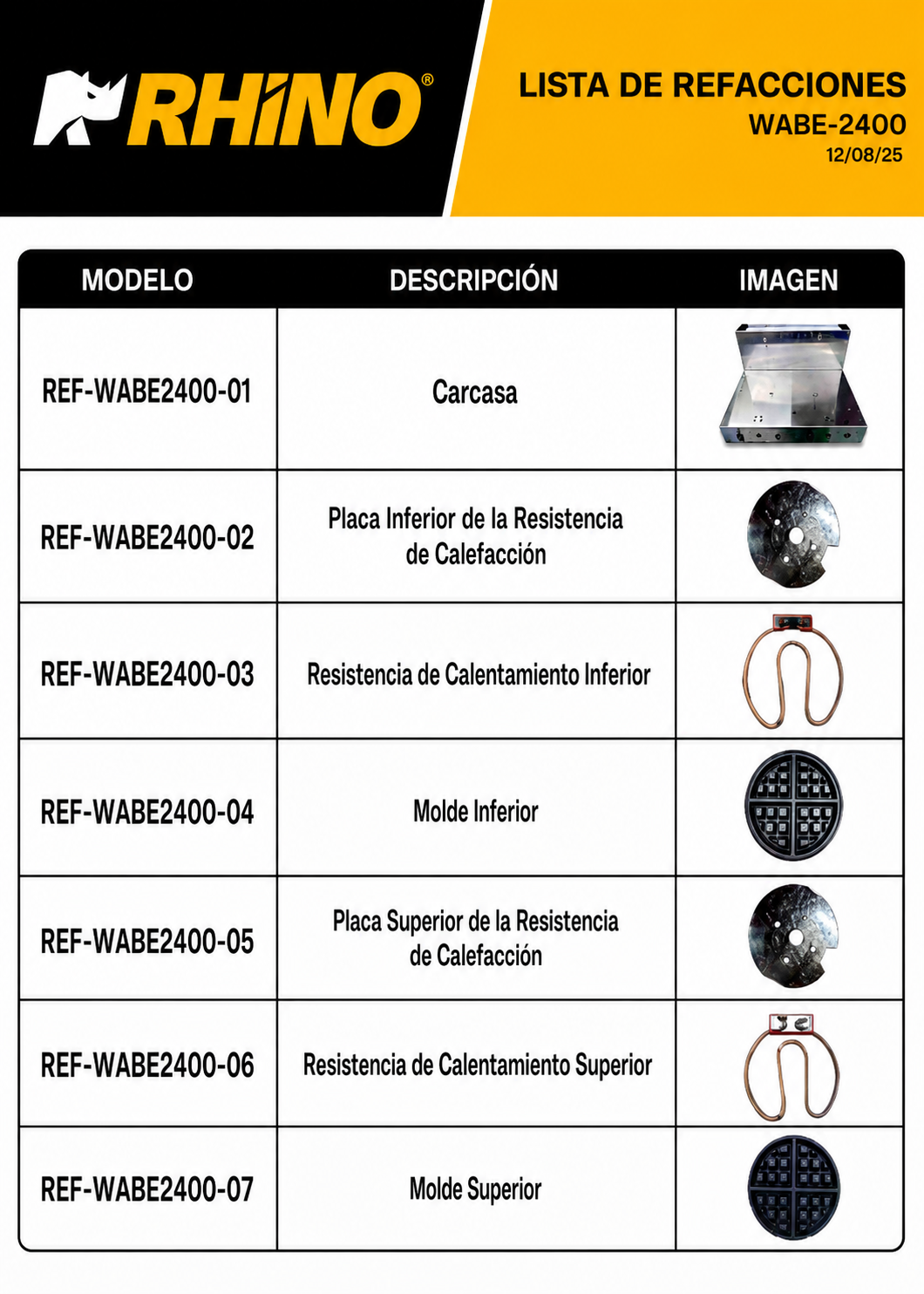 compra wafflera electrica rhino de venta en maha