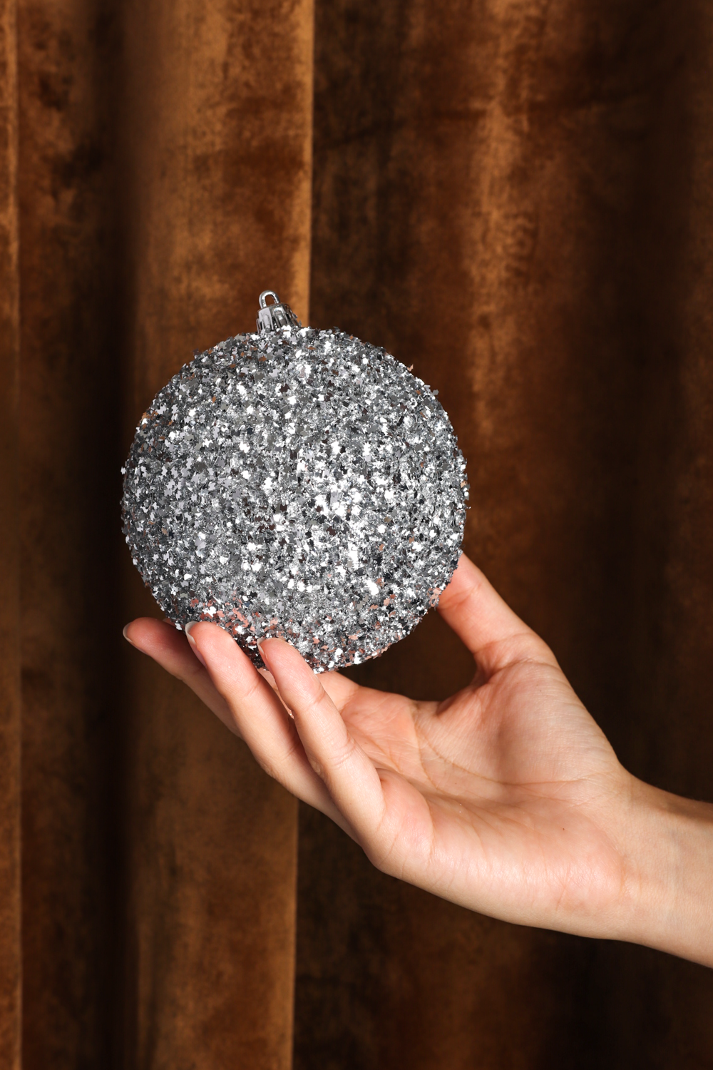 Esfera Decorativa - Silver christmas - 4 Pz-Decoración-MAHA