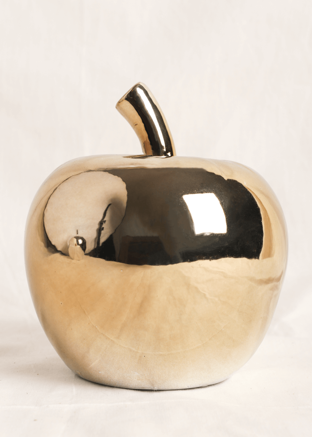 Manzana decorativa dorada precio 